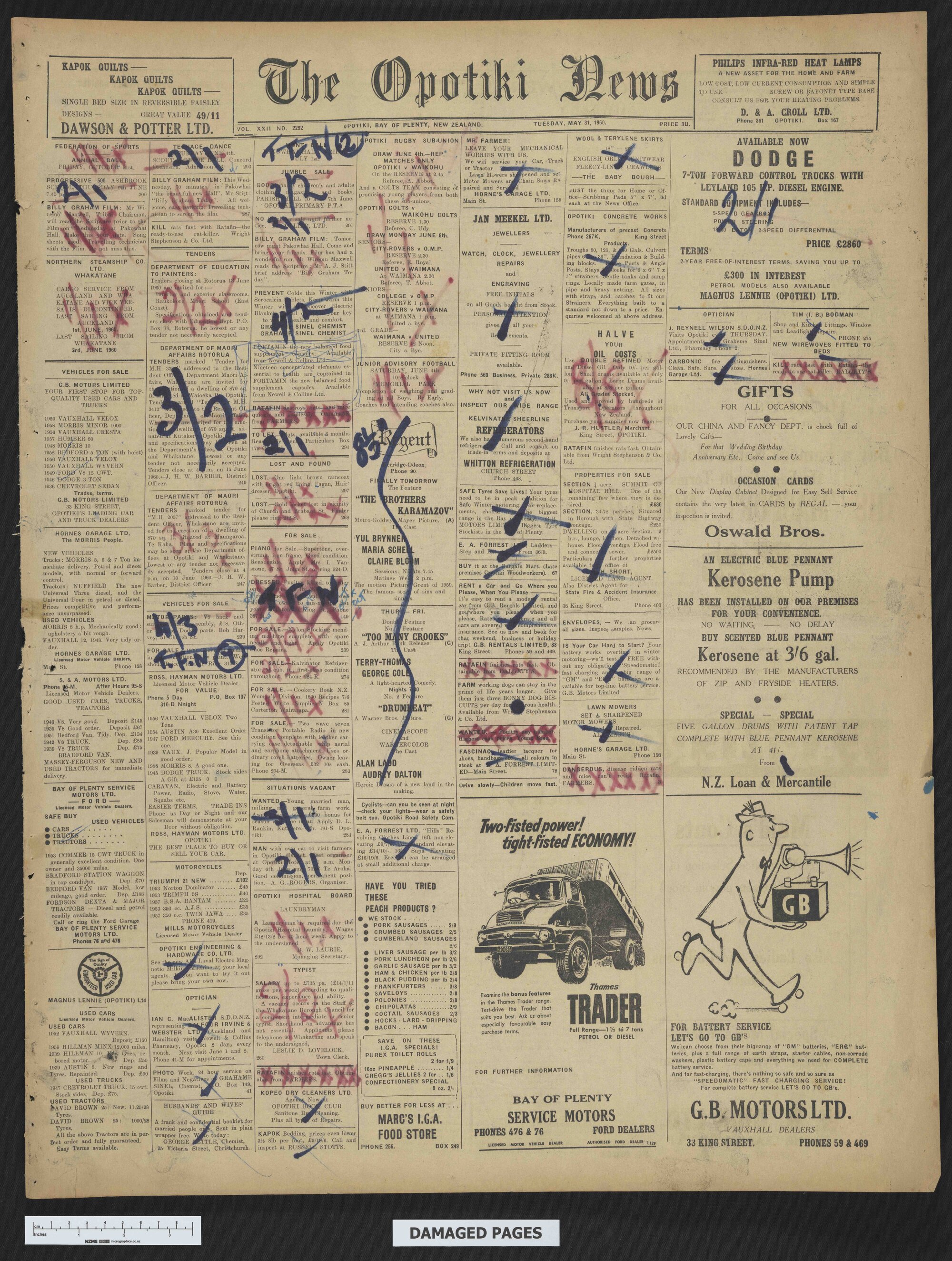 1960-05-31 Opotiki News