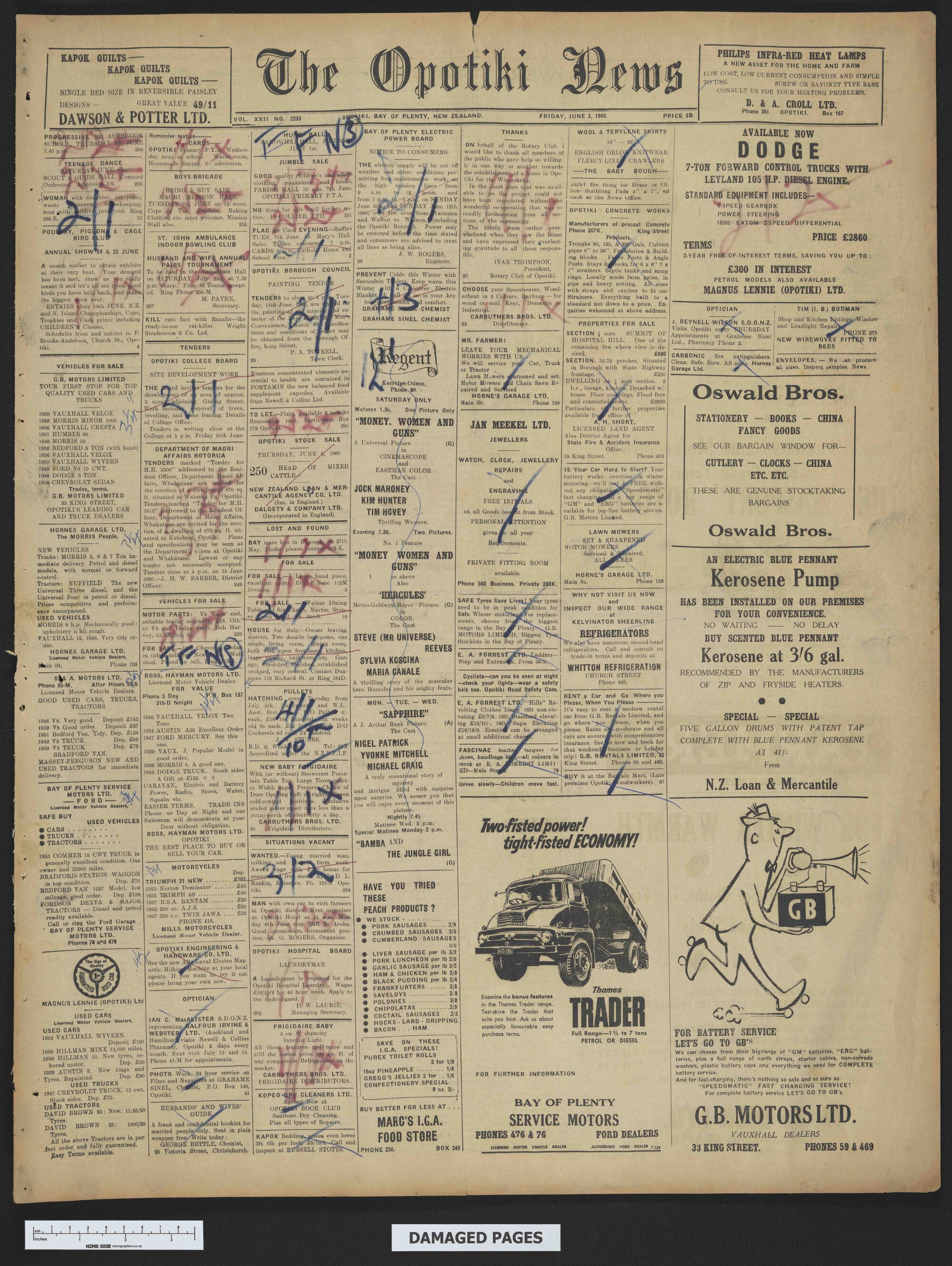 1960-06-03 Opotiki News