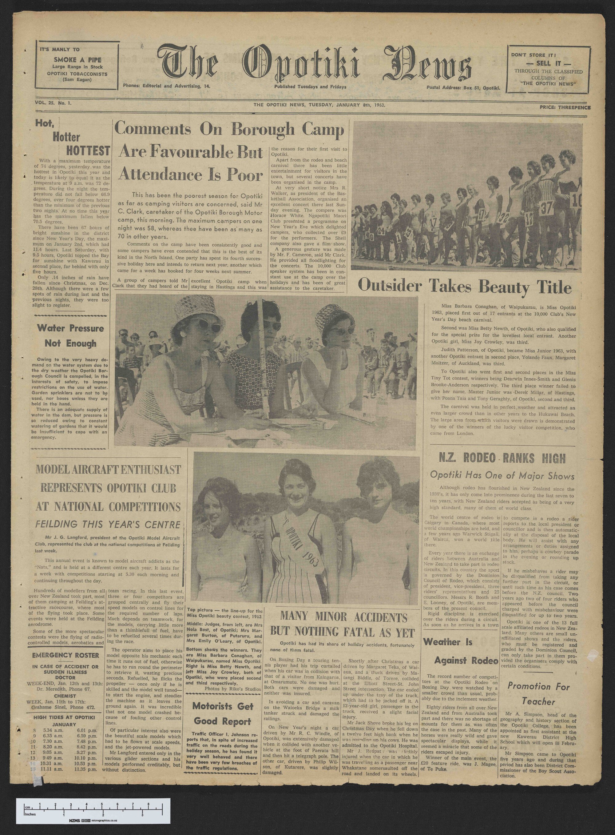 1963-01-08 Opotiki News