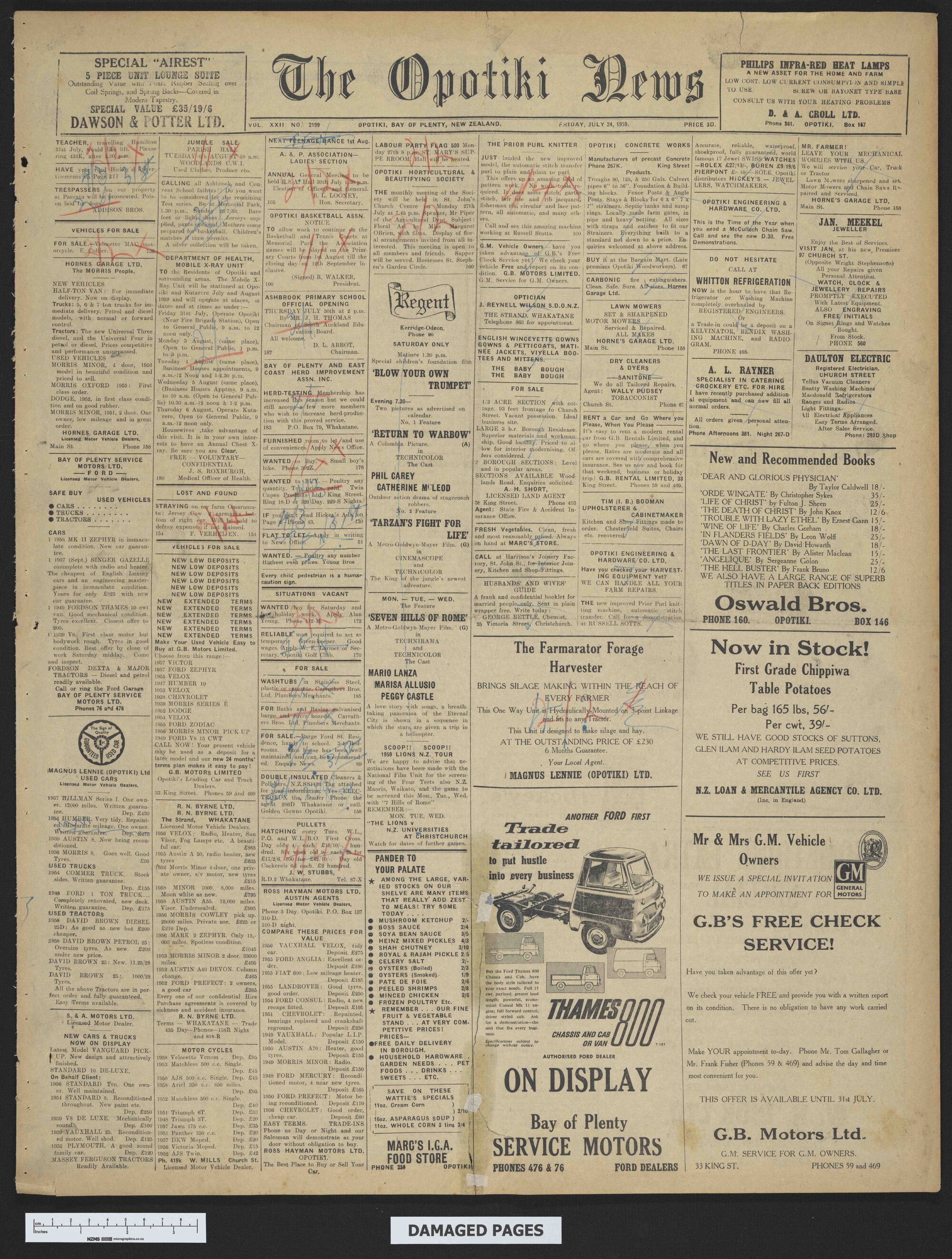 1959-07-24 Opotiki News