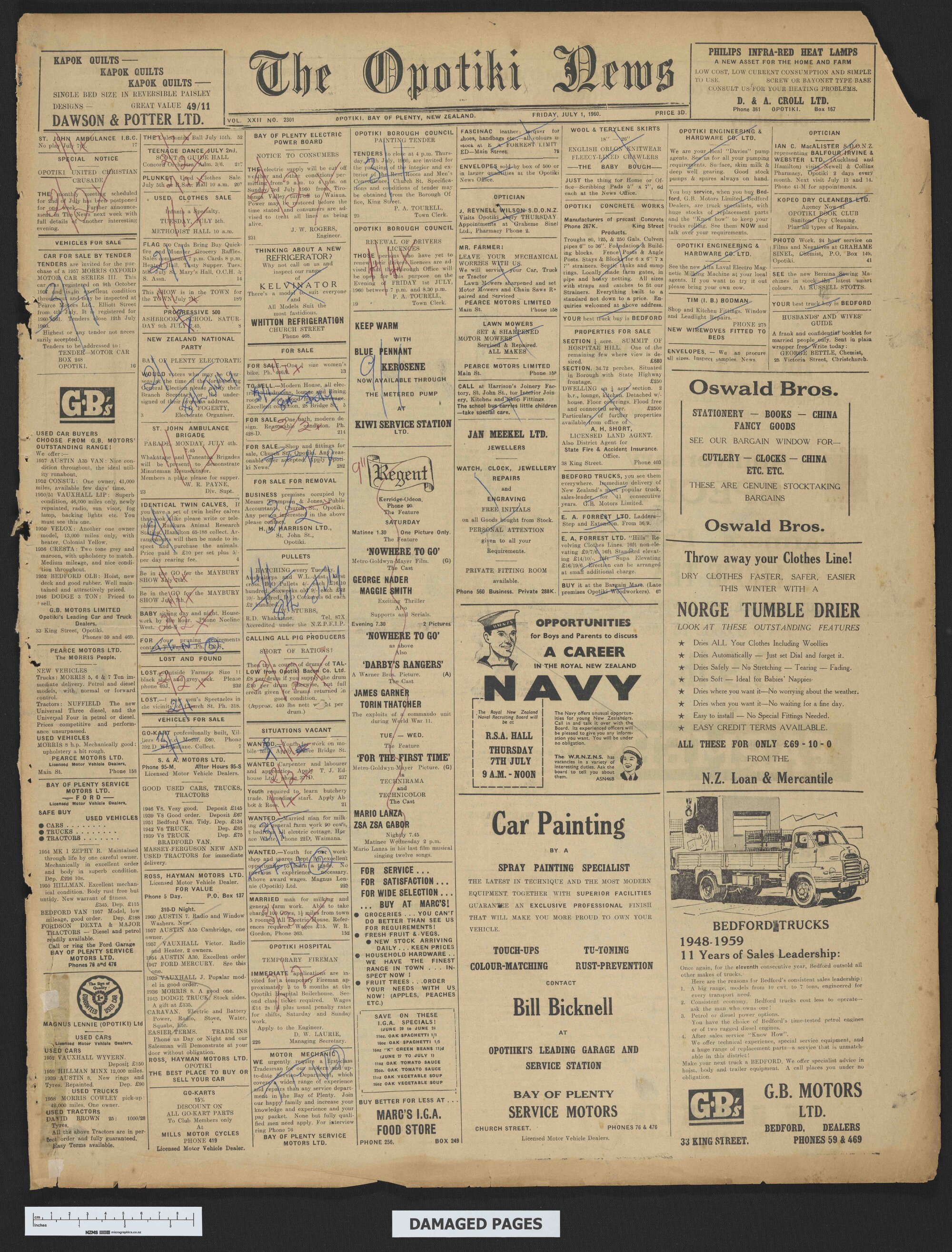 1960-07-01 Opotiki News
