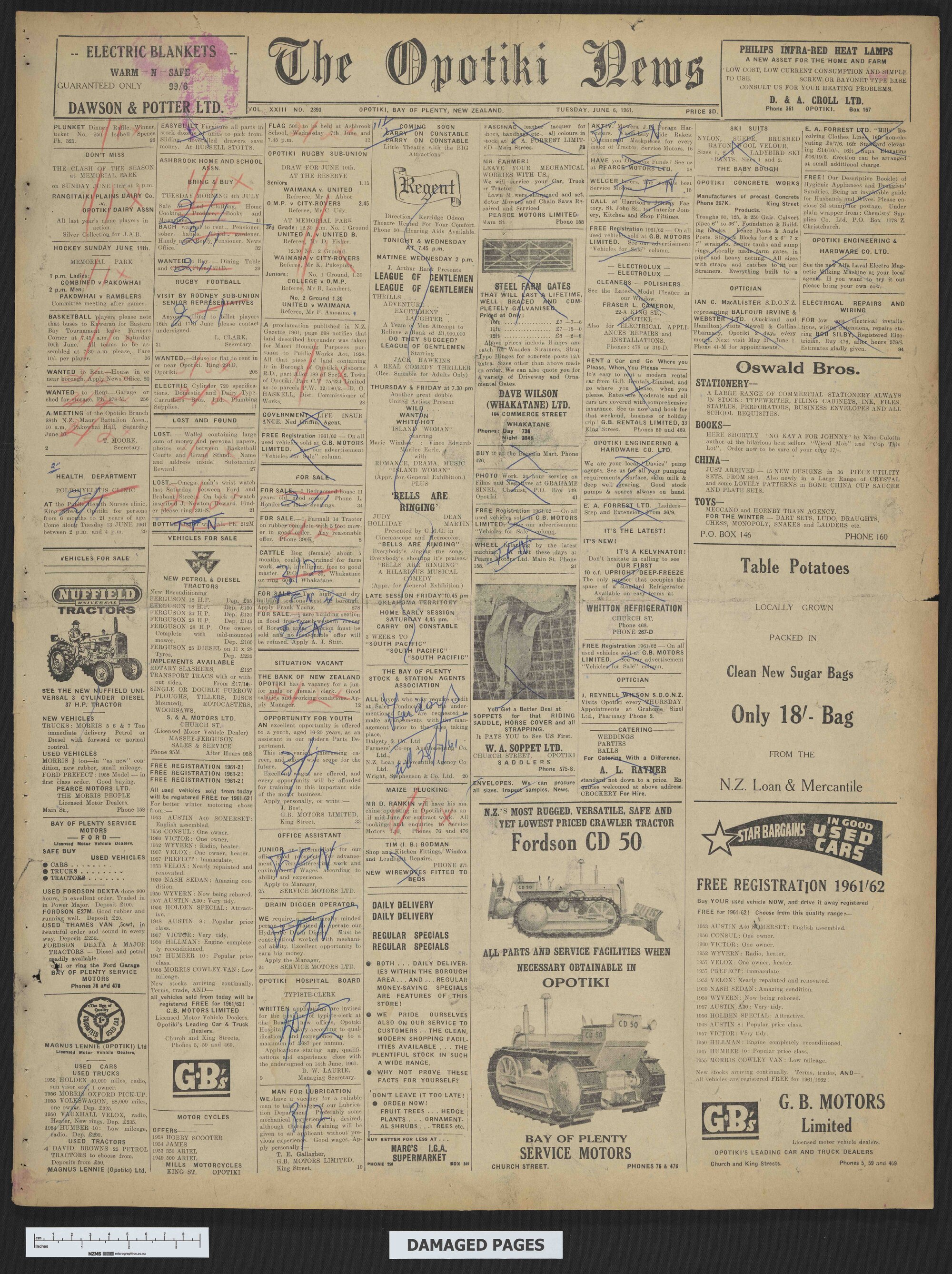 1961-06-06 Opotiki News