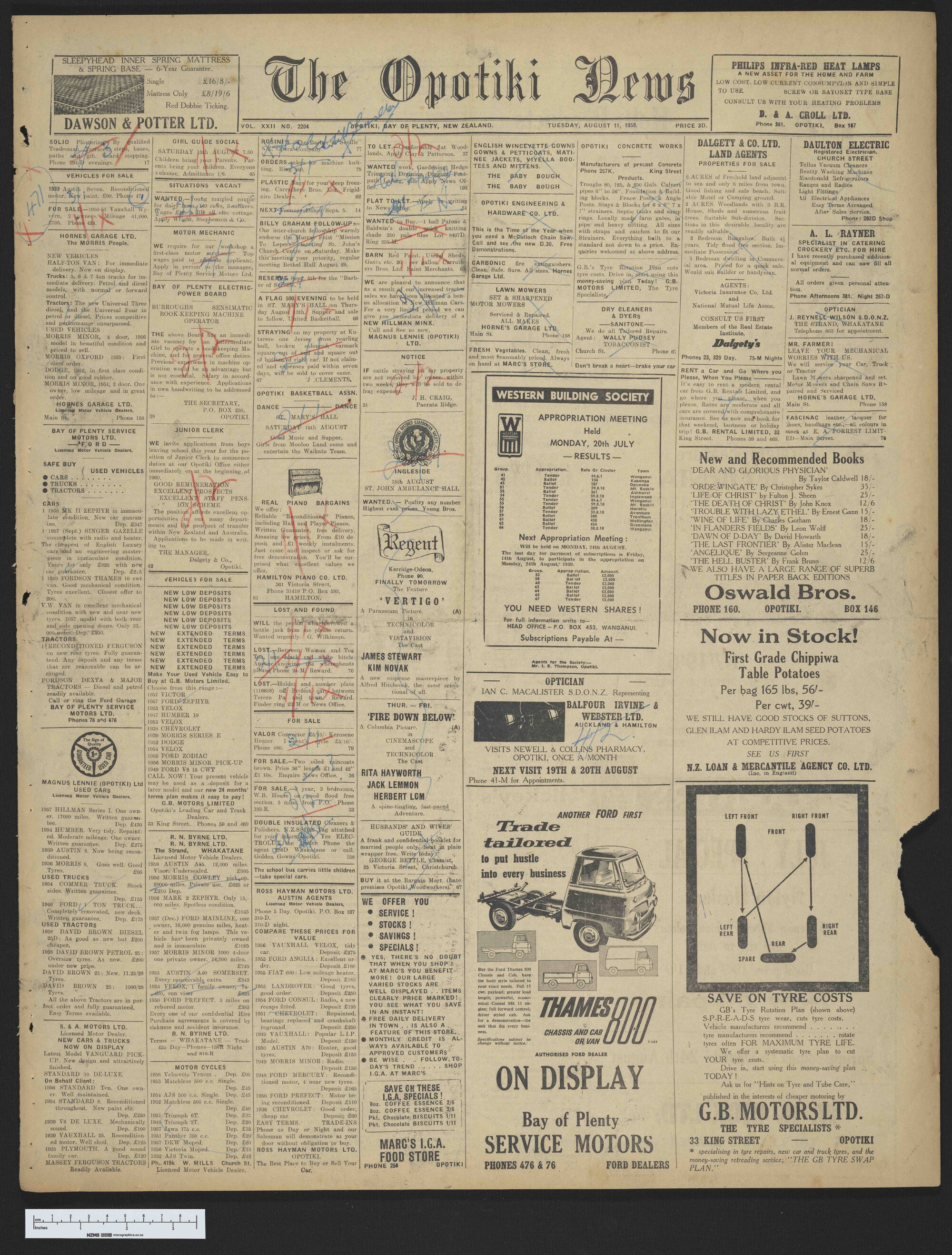 1959-08-11 Opotiki News