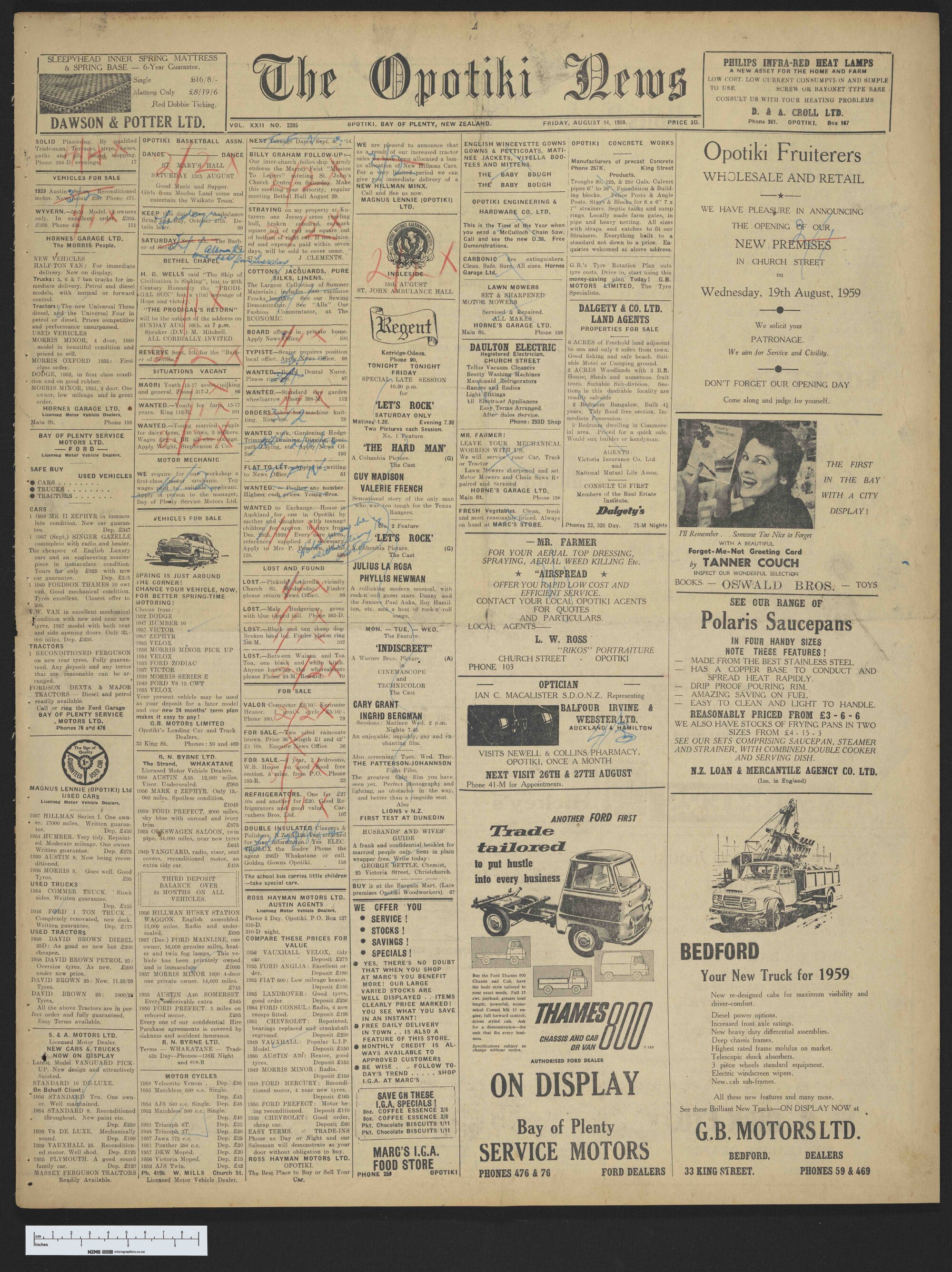 1959-08-14 Opotiki News