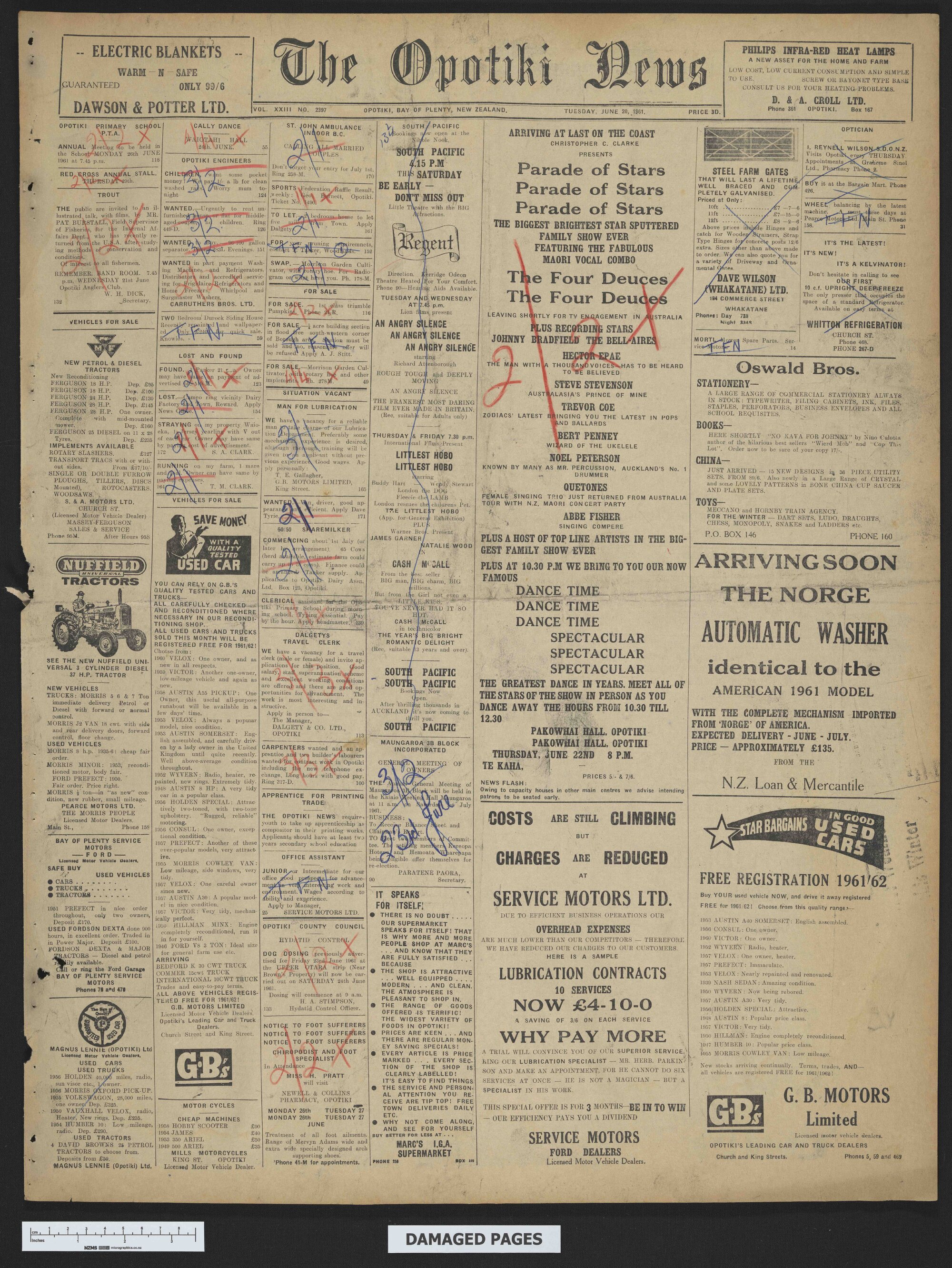 1961-06-20 Opotiki News