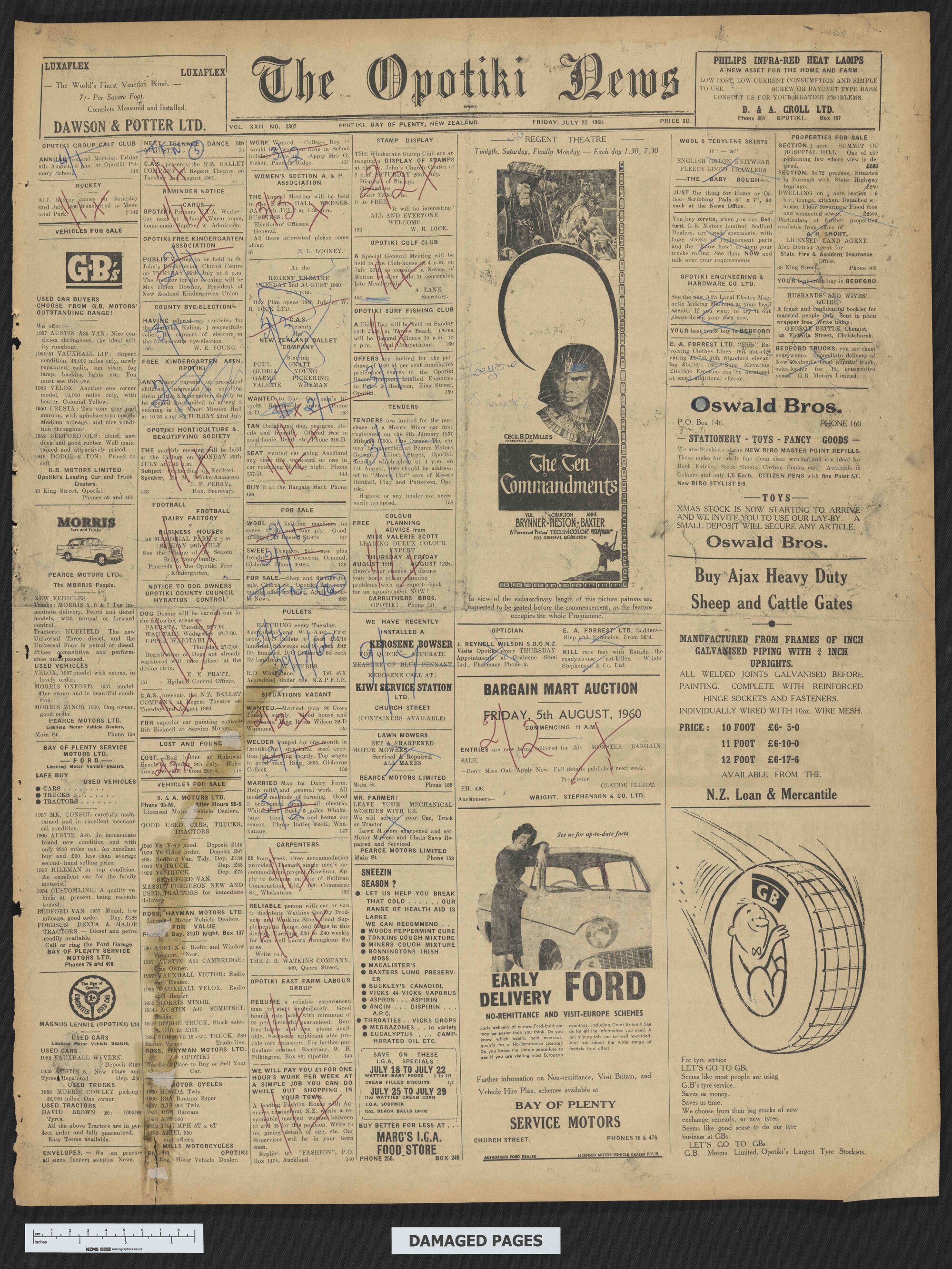 1960-07-22 Opotiki News