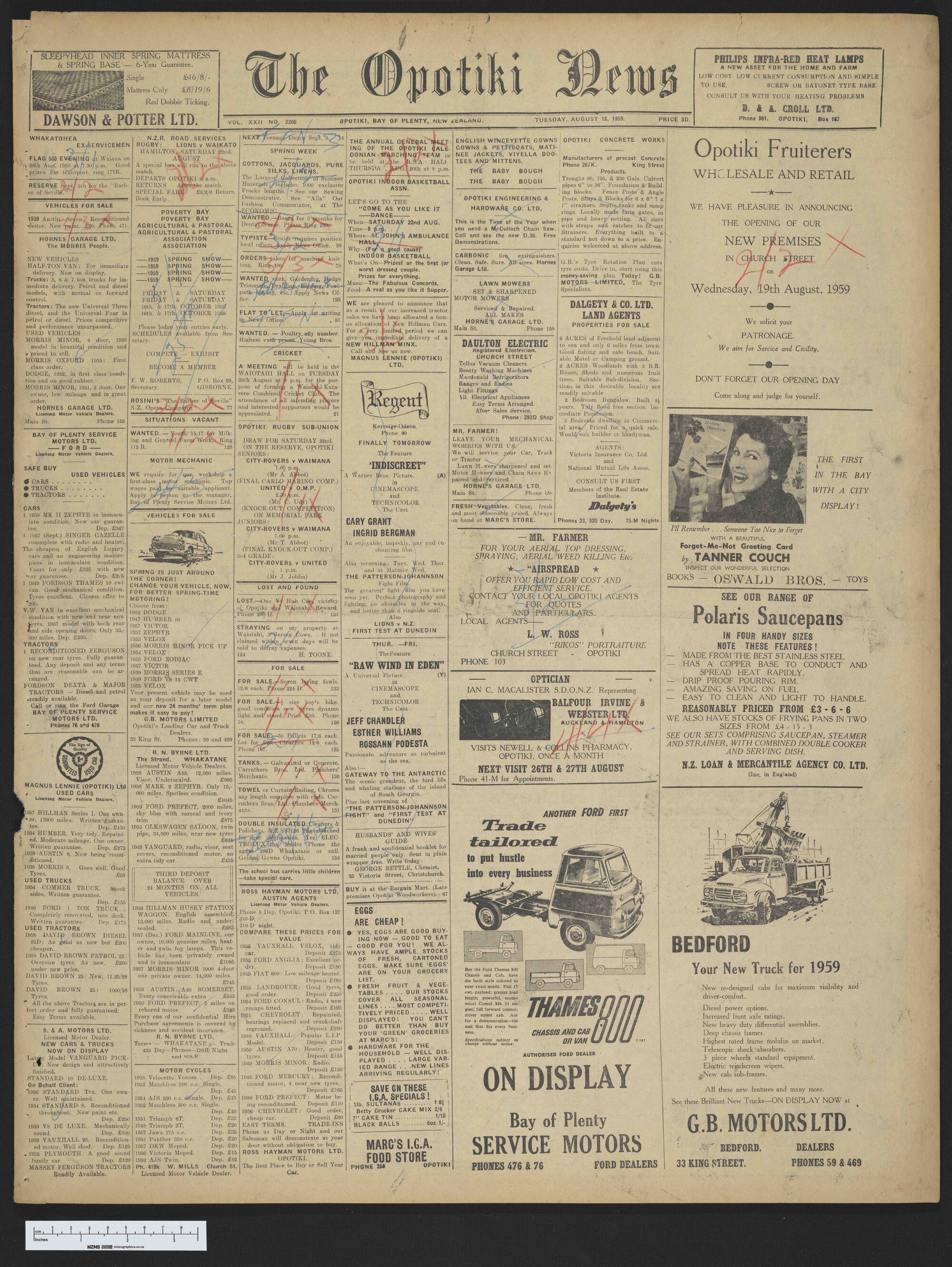 1959-08-18 Opotiki News