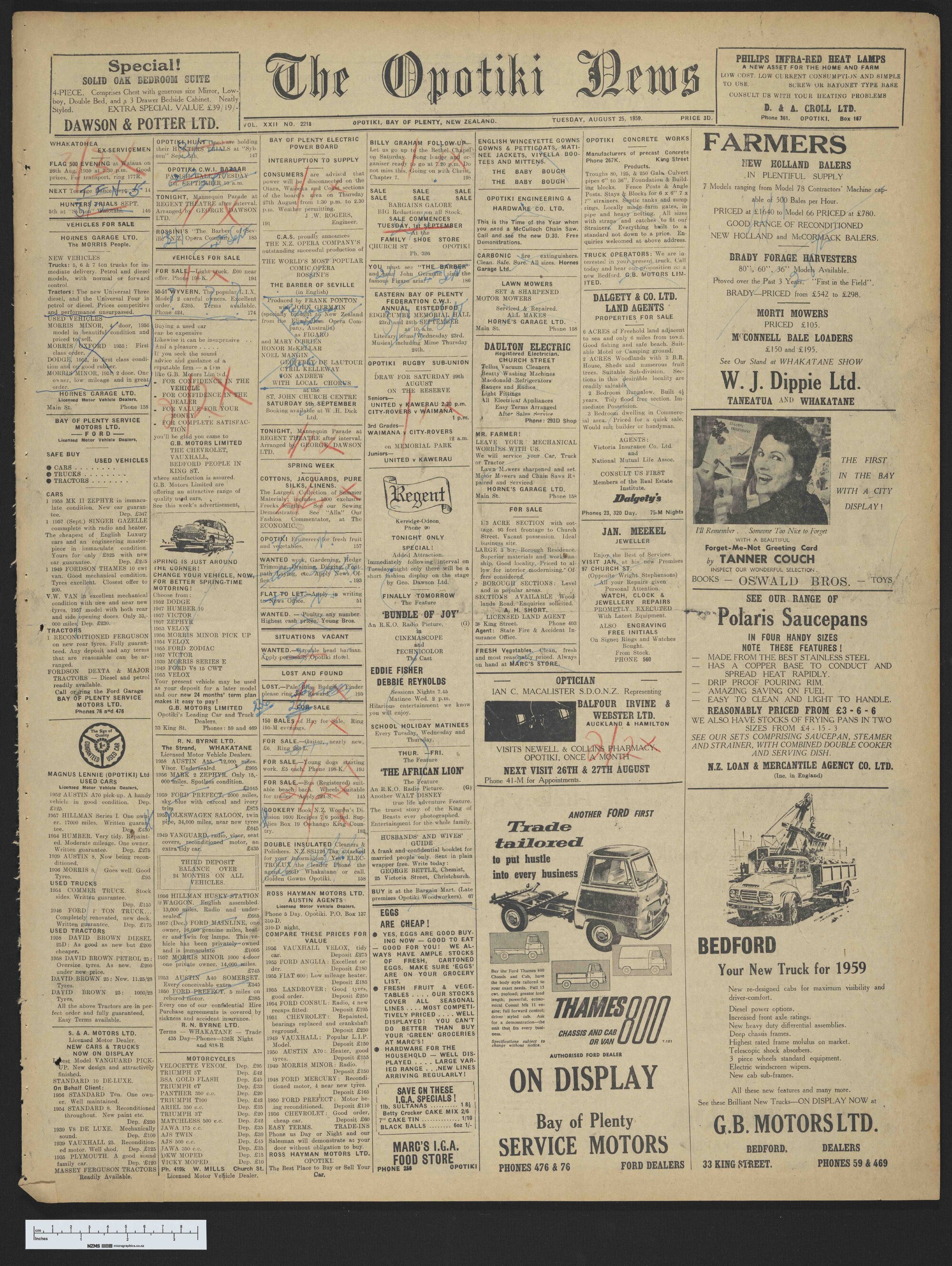 1959-08-25 Opotiki News