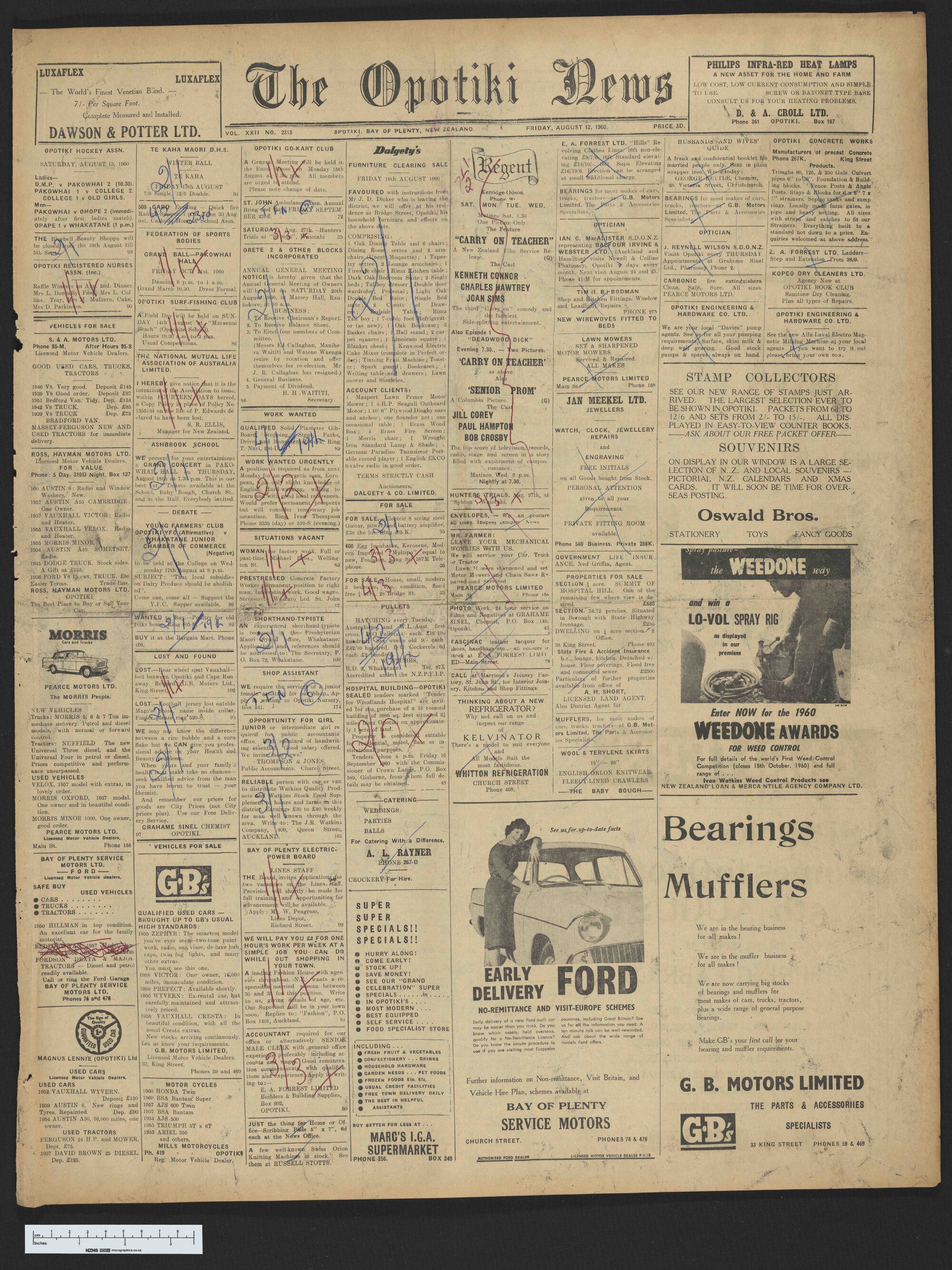 1960-08-12 Opotiki News