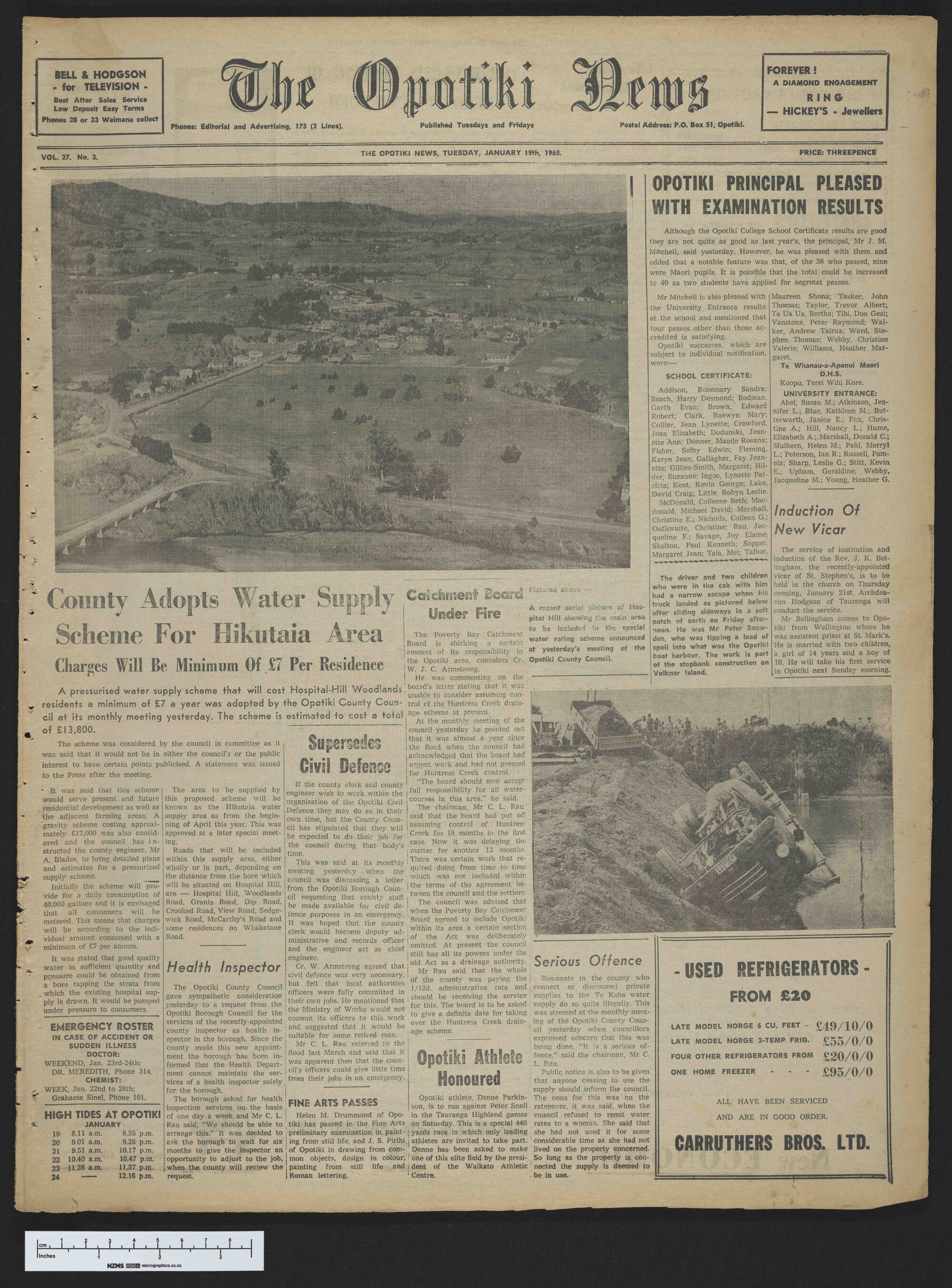 1965-01-19 Opotiki News