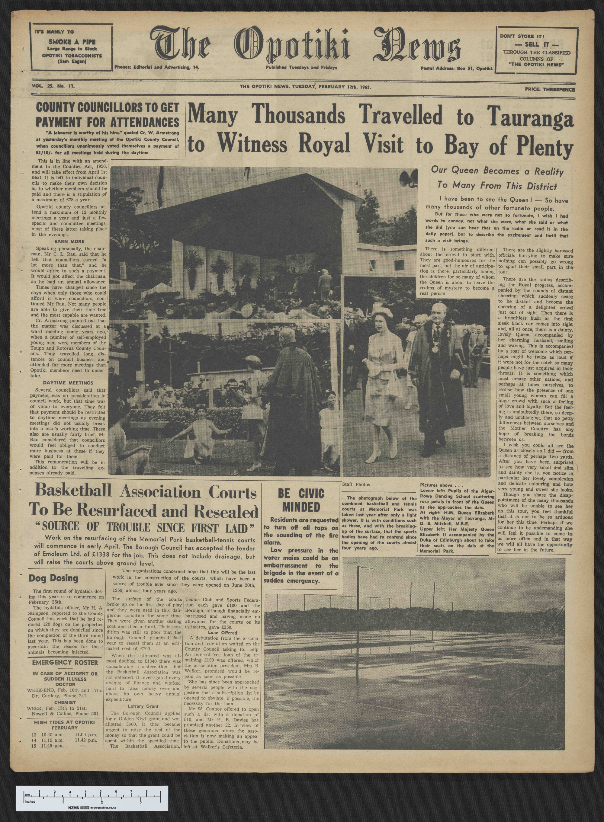 1963-02-12 Opotiki News