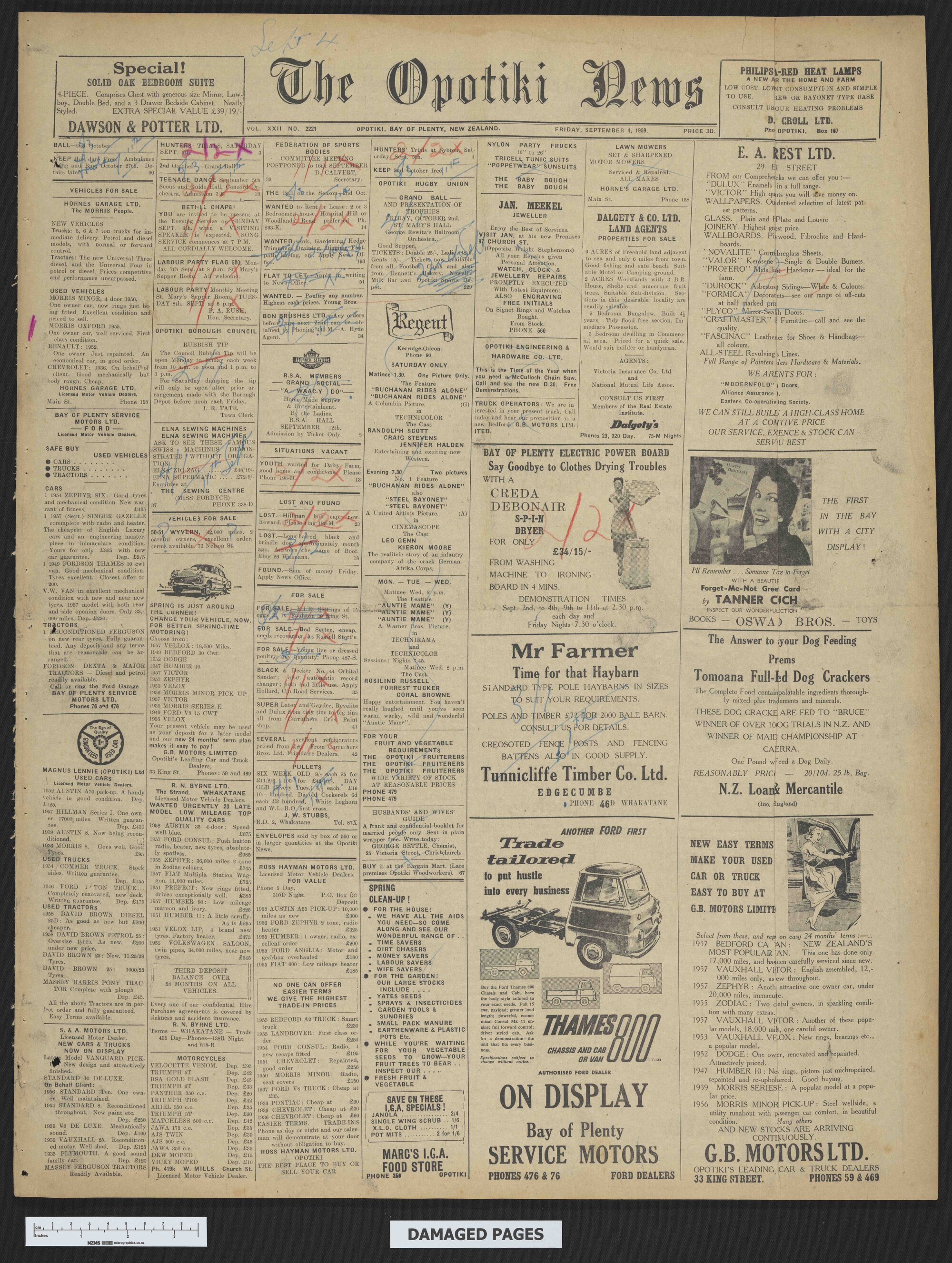 1959-09-04 Opotiki News