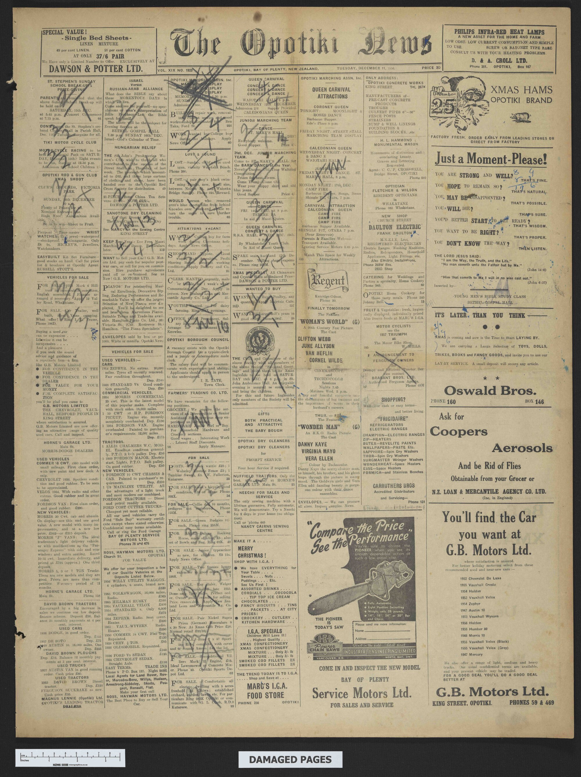 1956-12-11 Opotiki News