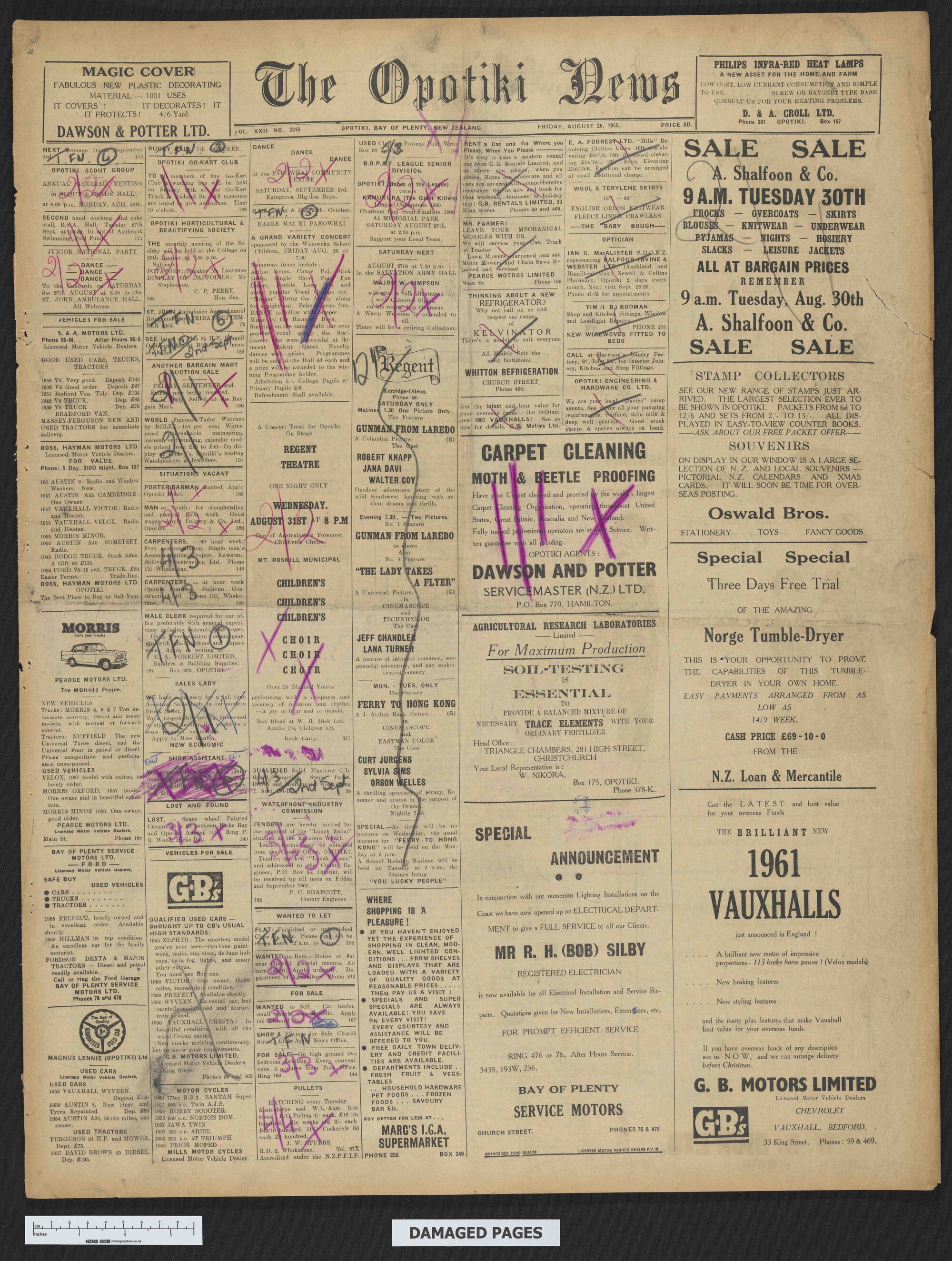 1960-08-26 Opotiki News