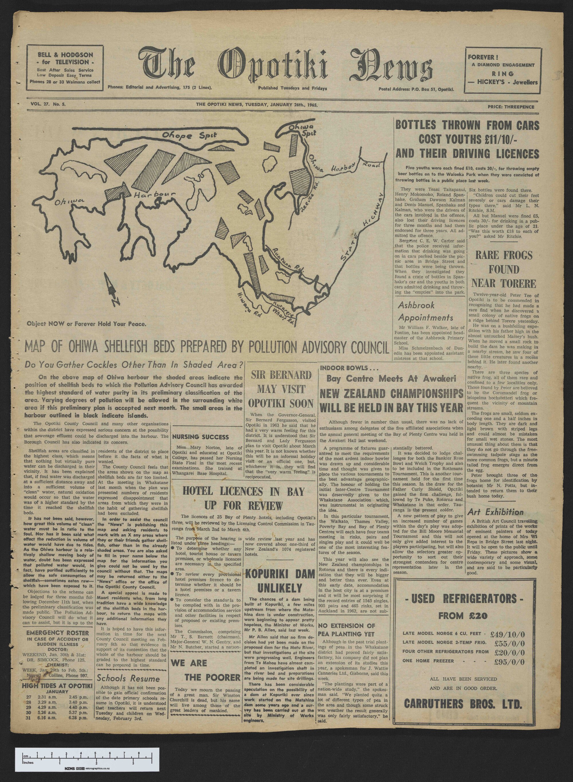 1965-01-26 Opotiki News