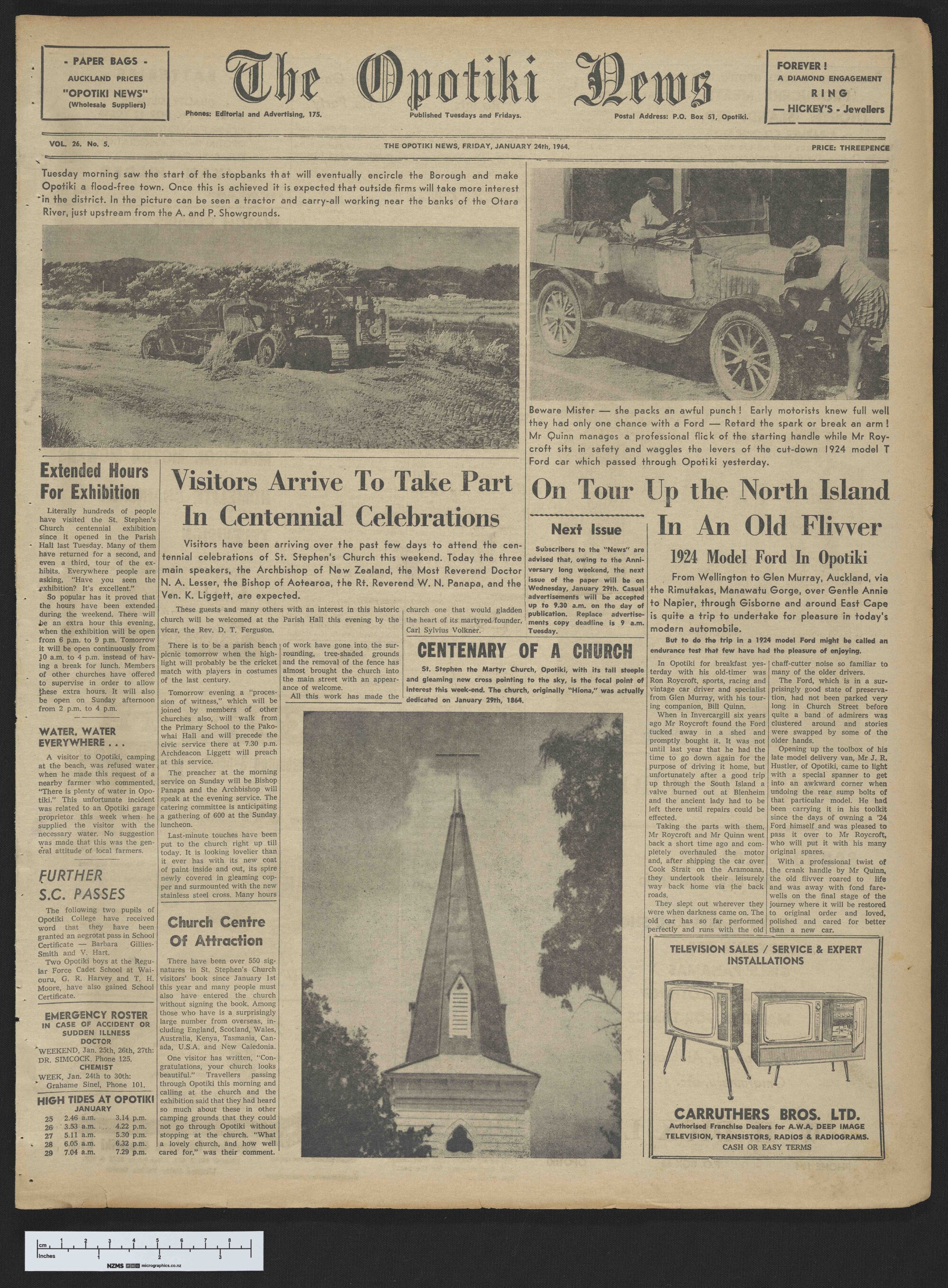 1964-01-24 Opotiki News