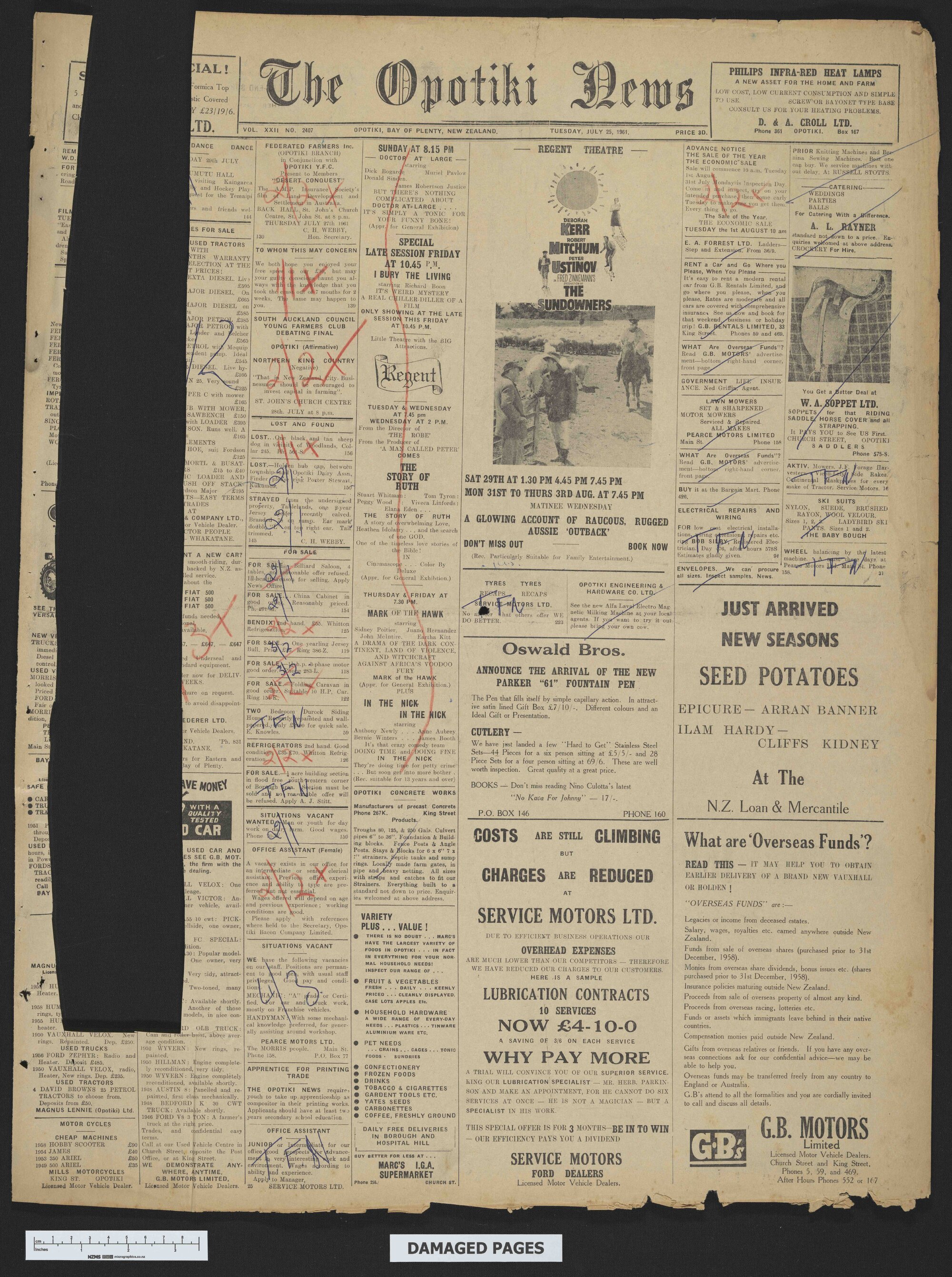 1961-07-25 Opotiki News