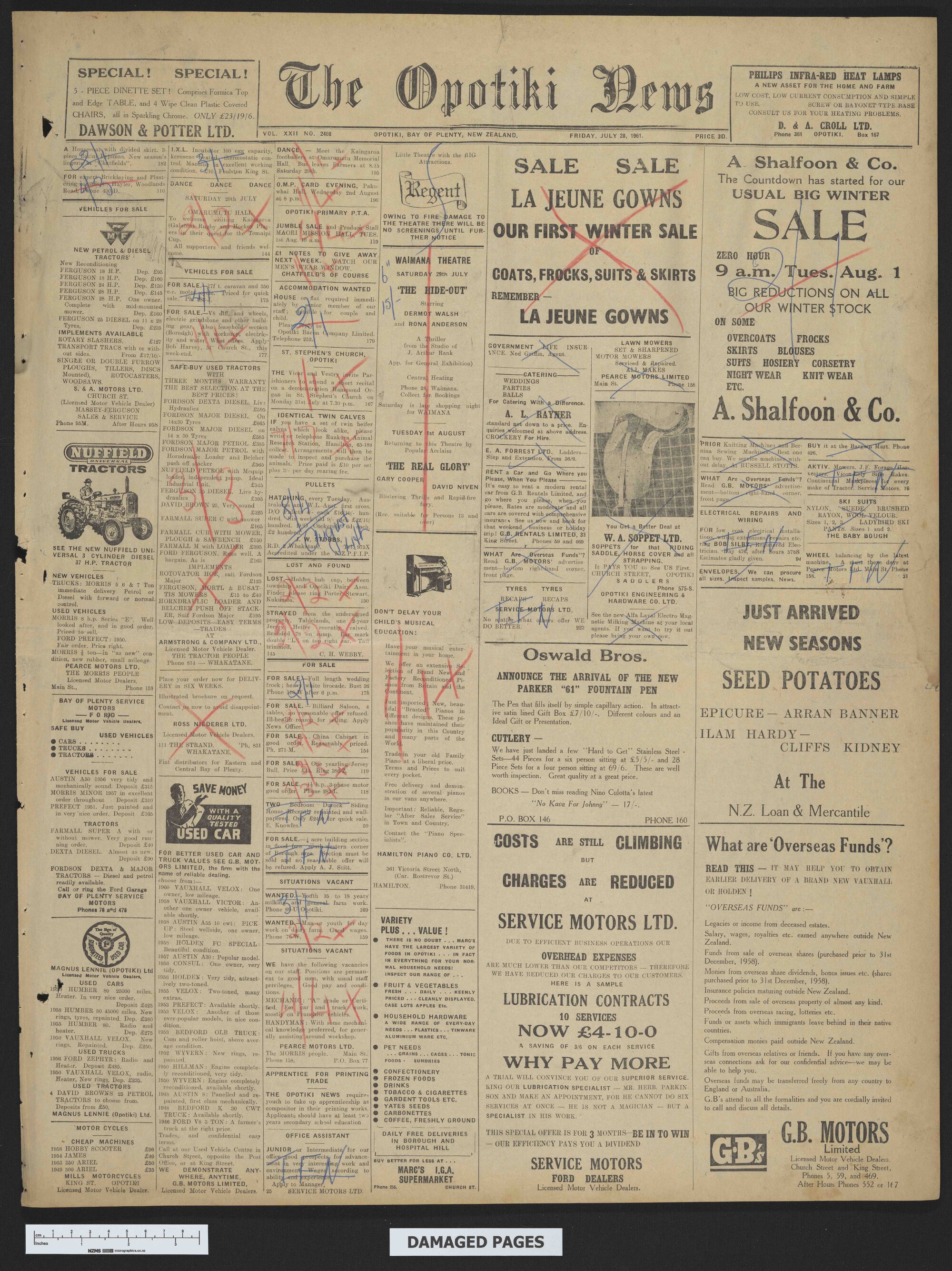 1961-07-28 Opotiki News