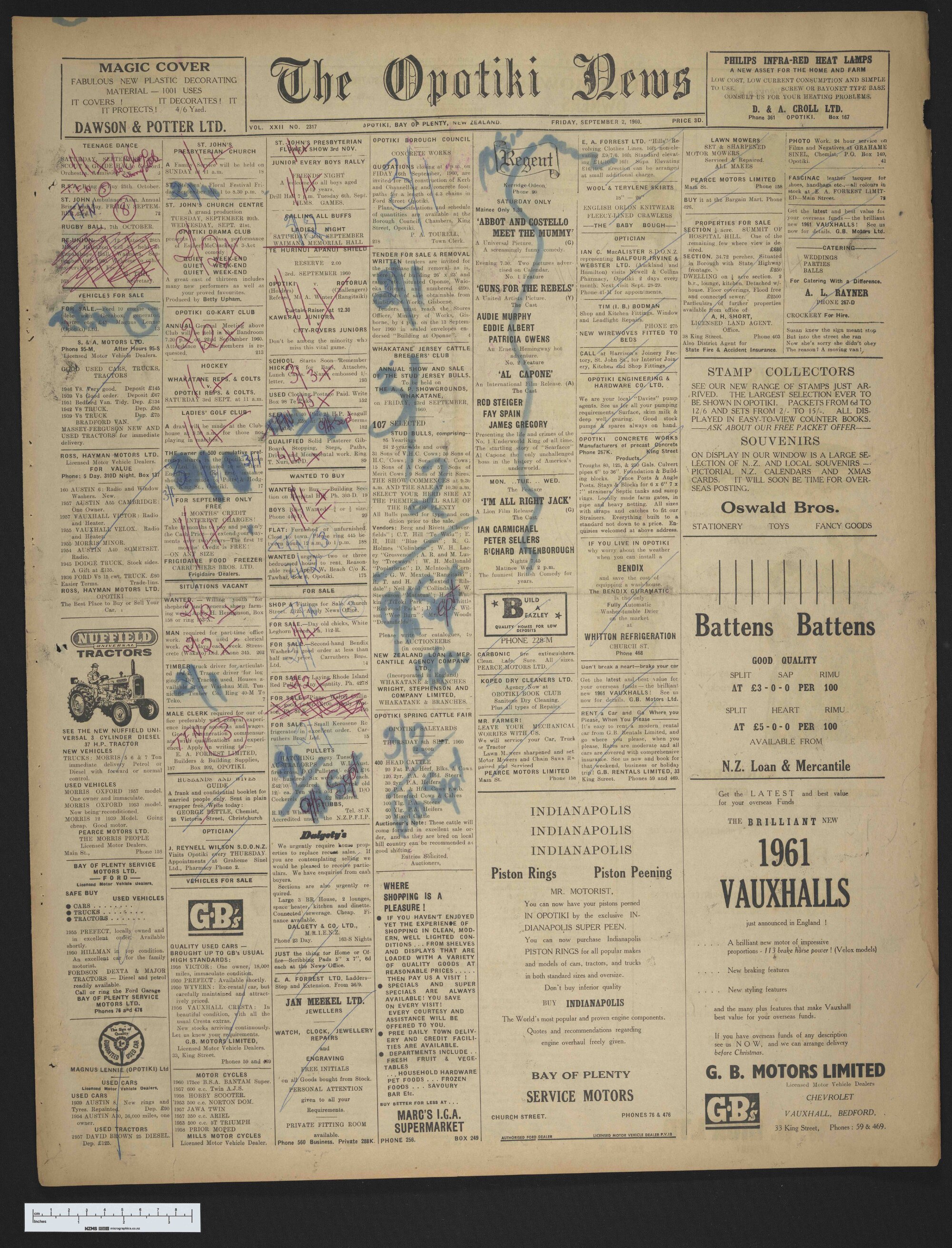 1960-09-02 Opotiki News