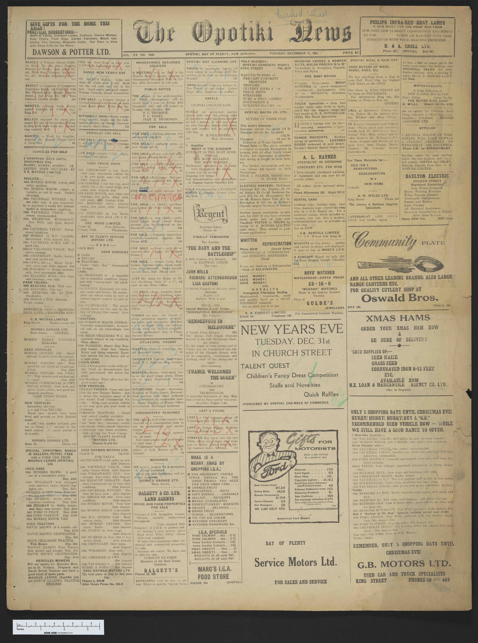 1957-12-17 Opotiki News