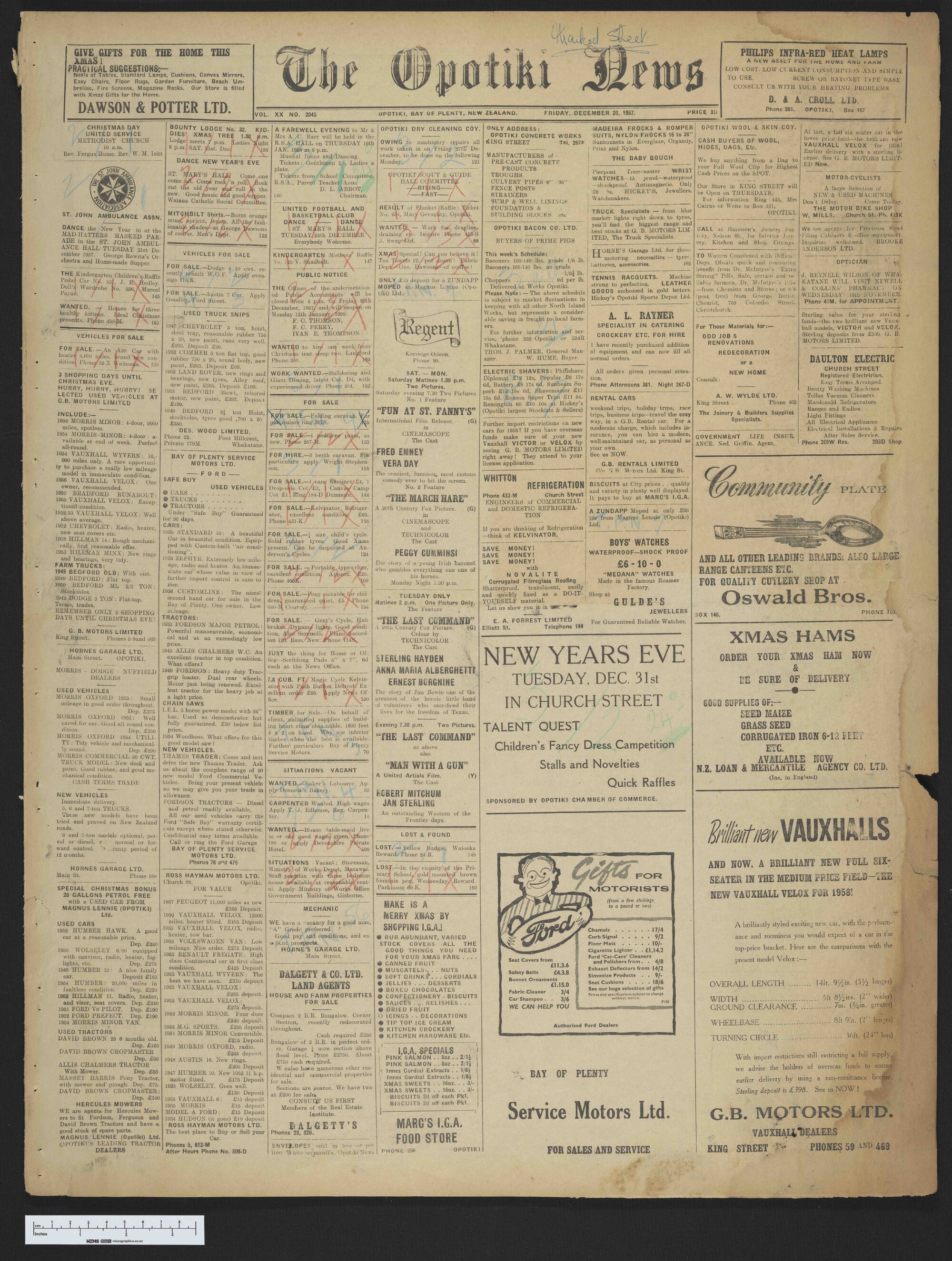 1957-12-20 Opotiki News