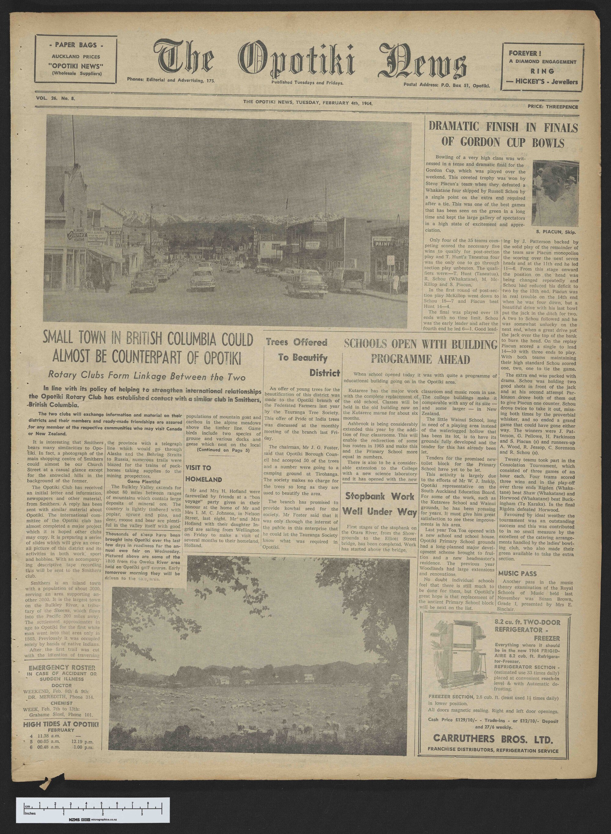 1964-02-04 Opotiki News