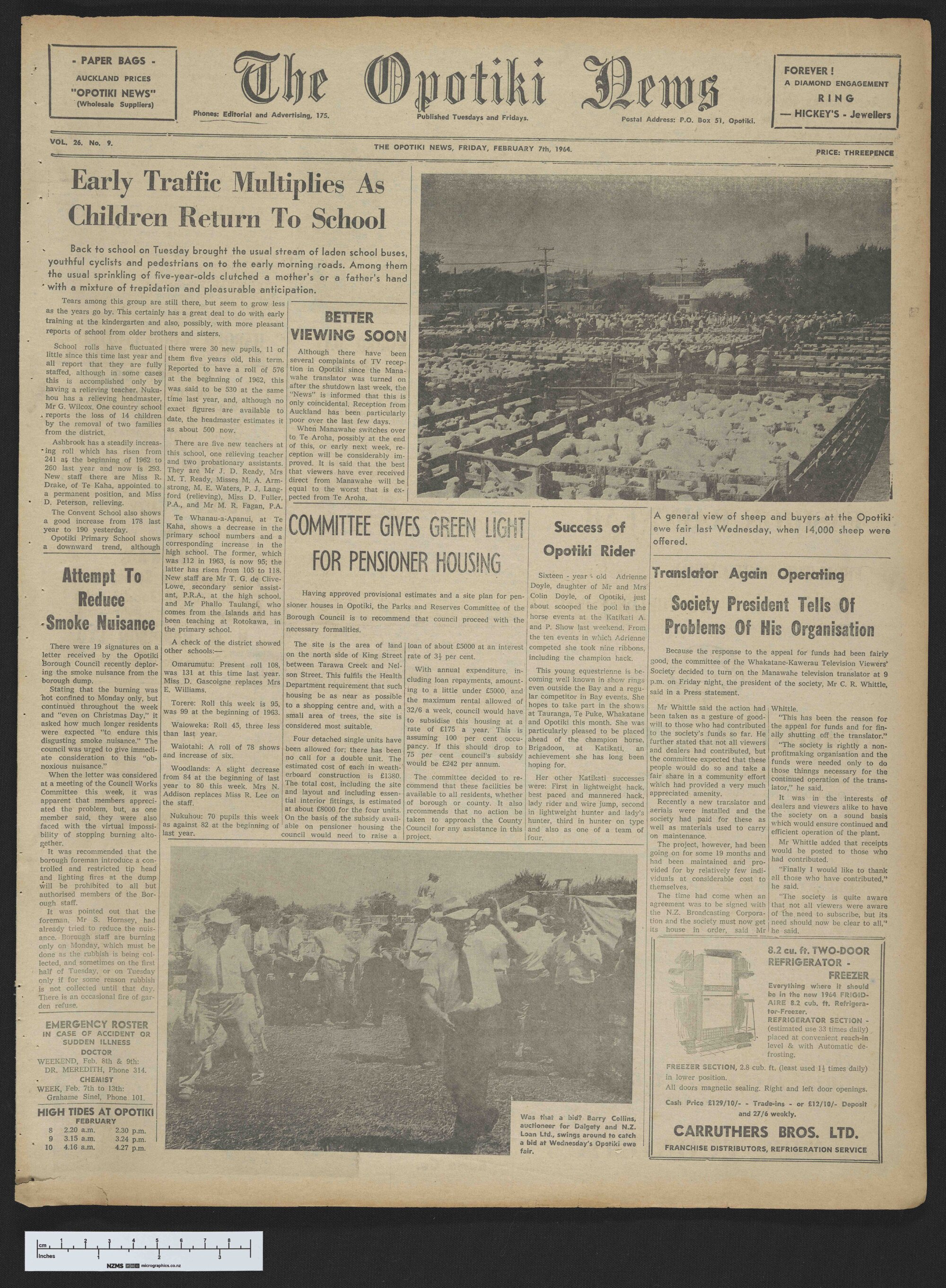 1964-02-07 Opotiki News