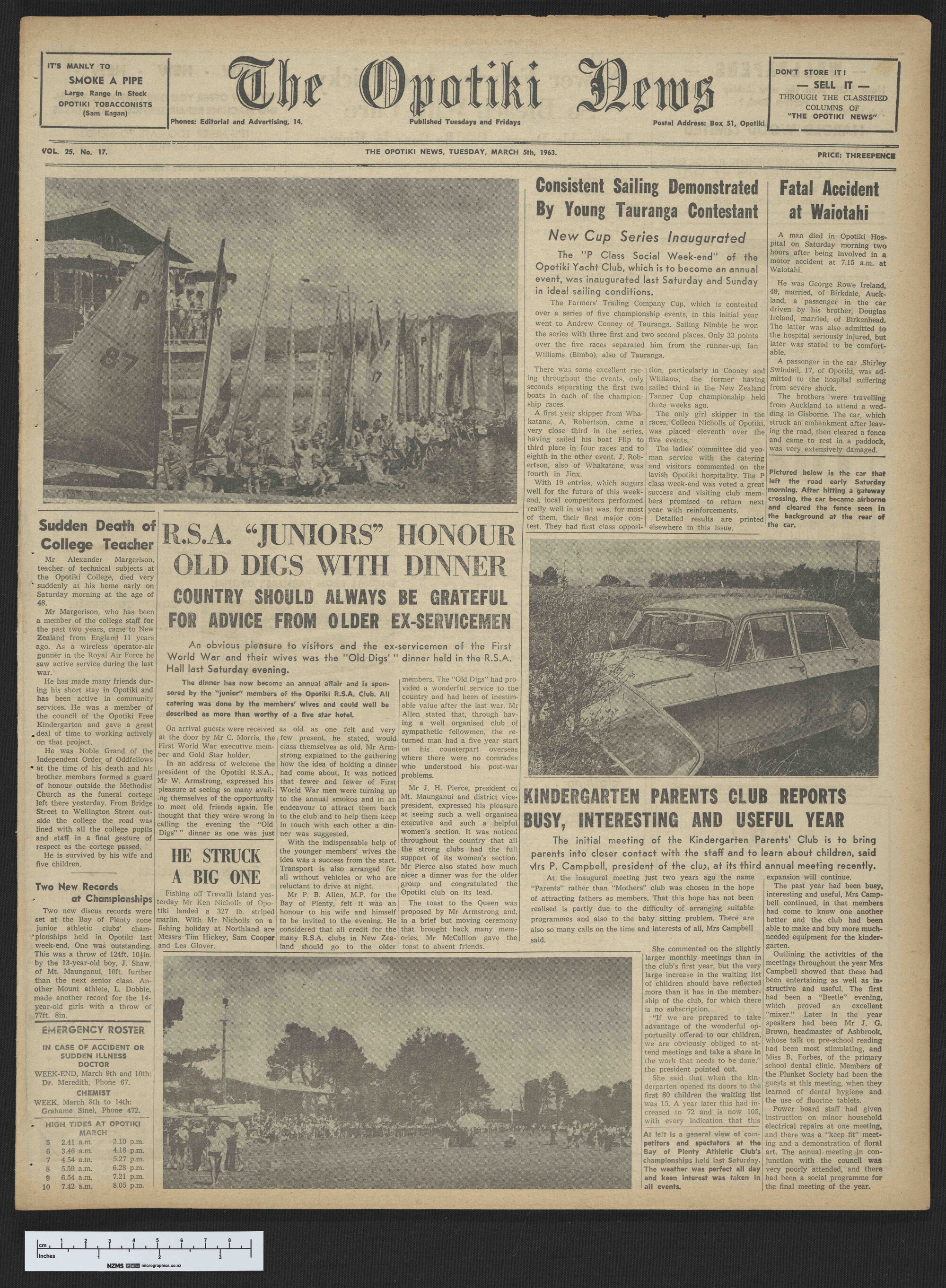 1963-03-05 Opotiki News