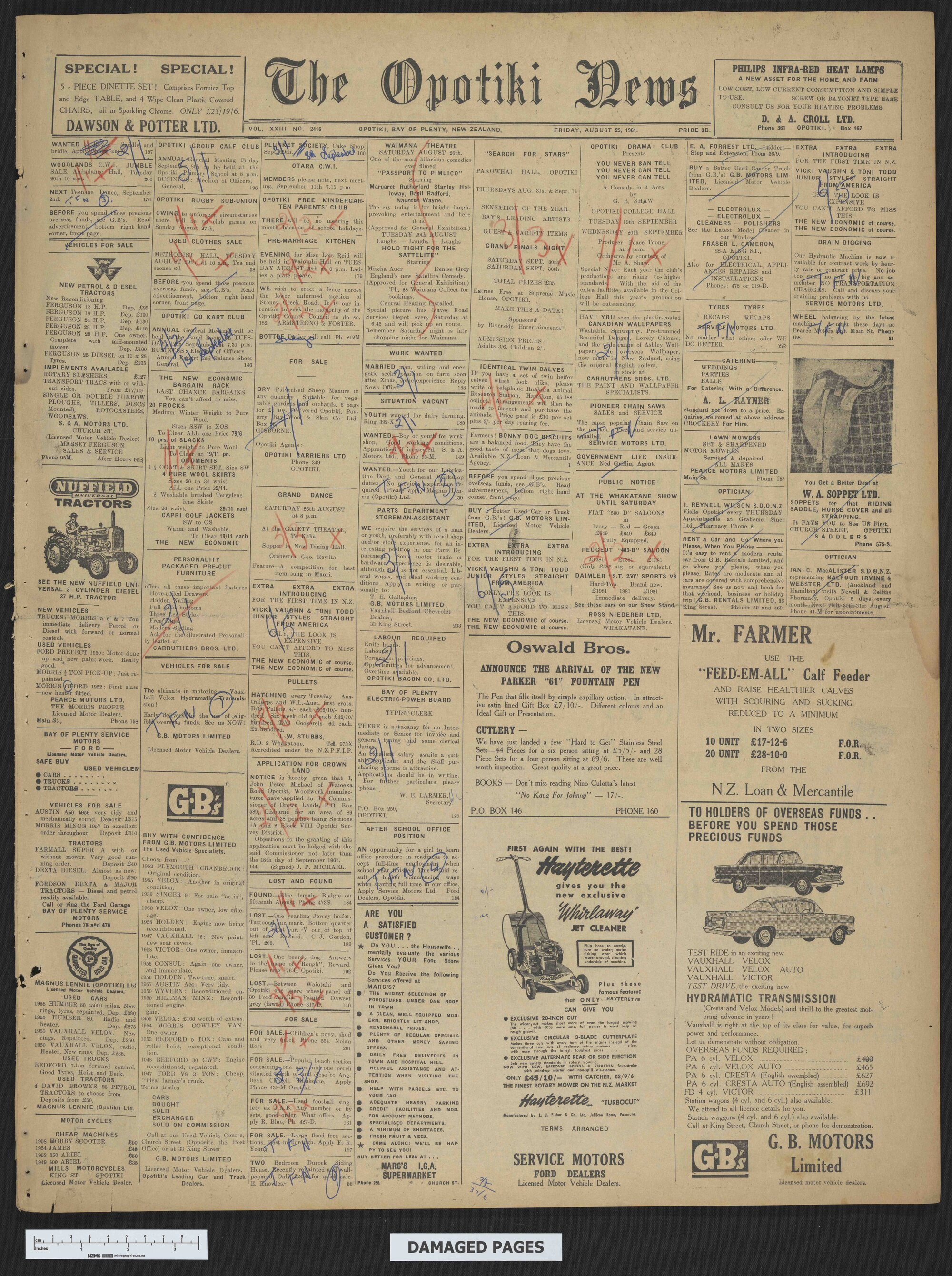 1961-08-25 Opotiki News