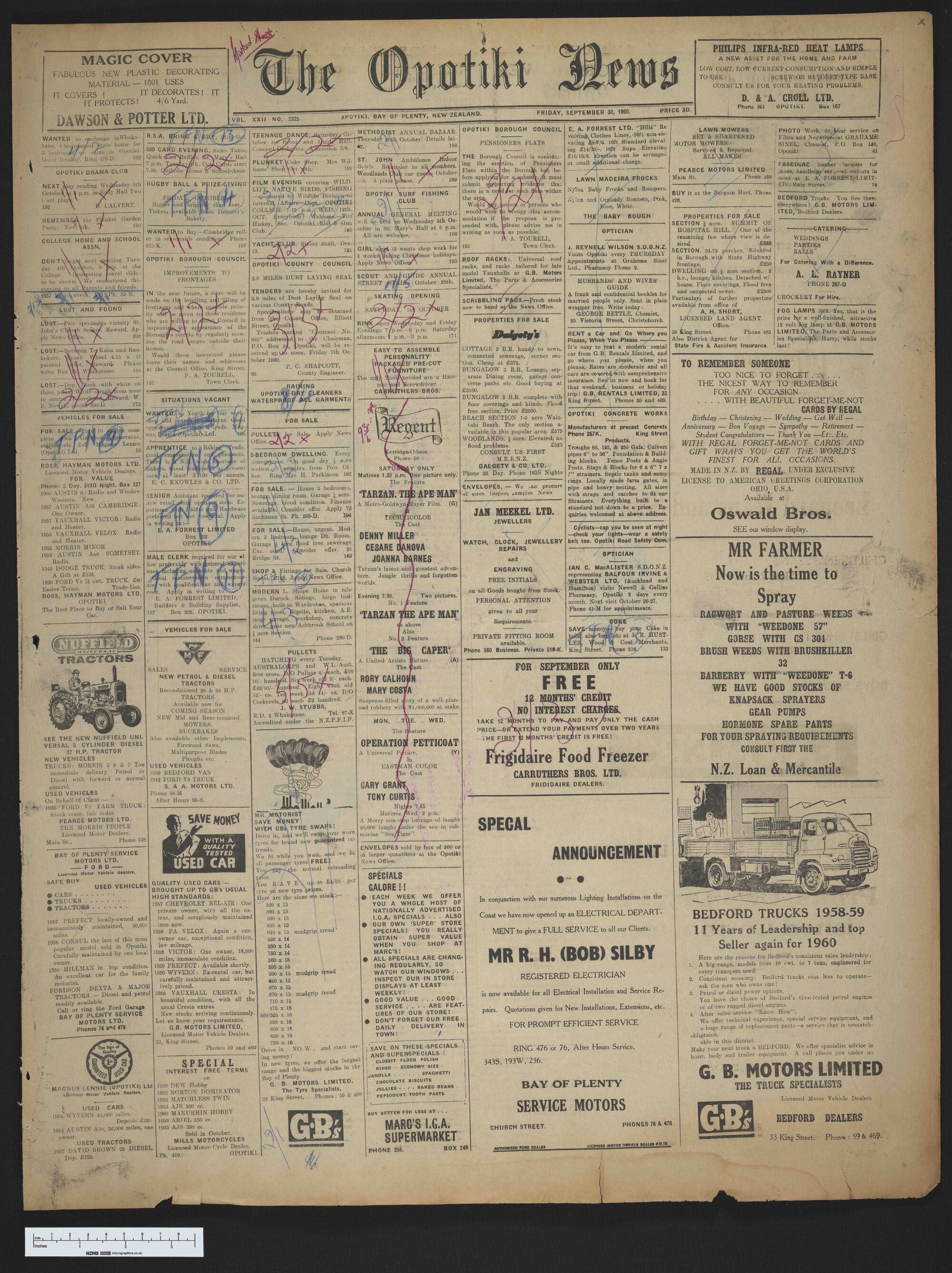 1960-09-30 Opotiki News