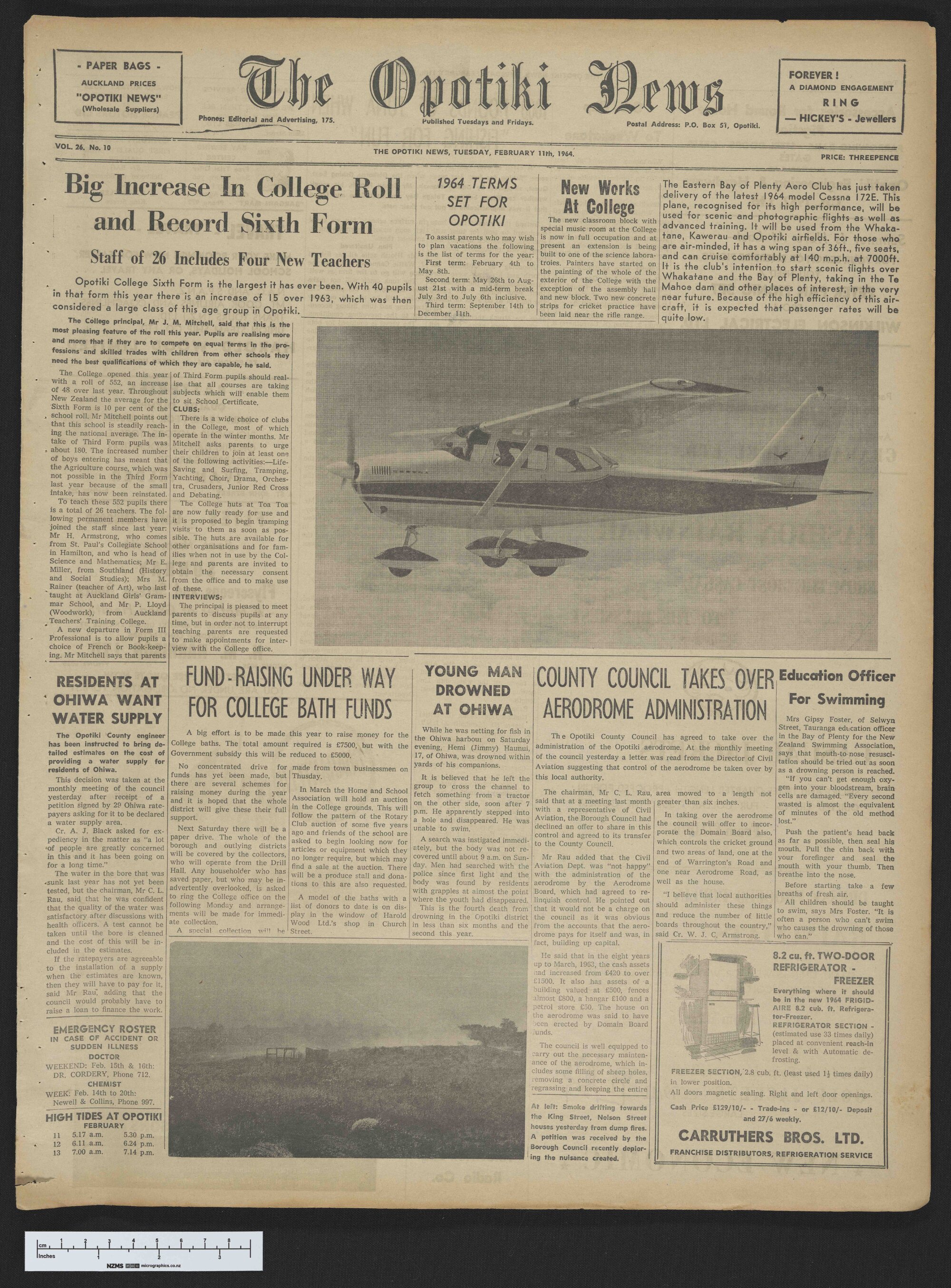 1964-02-11 Opotiki News