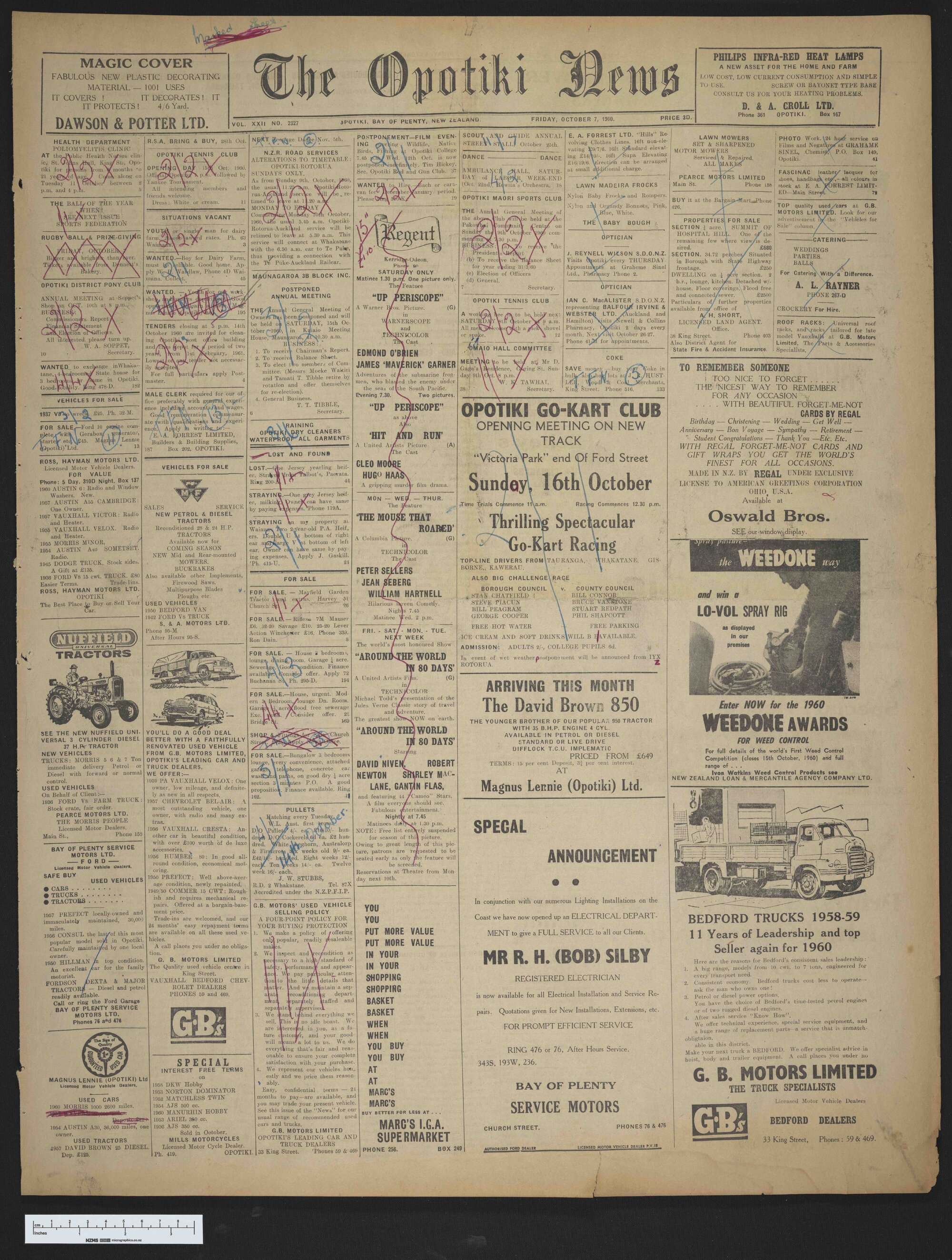 1960-10-07 Opotiki News