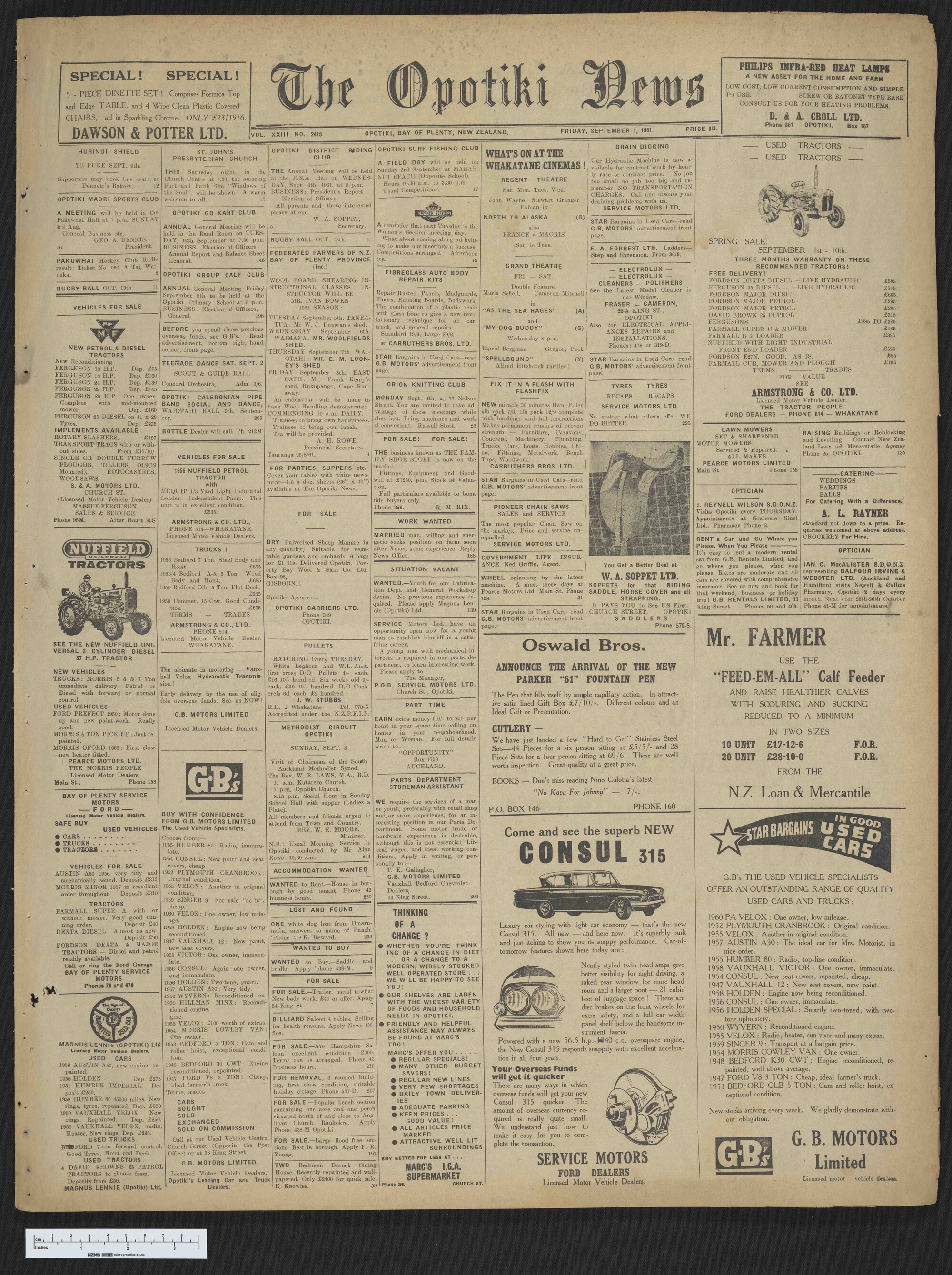 1961-09-01 Opotiki News