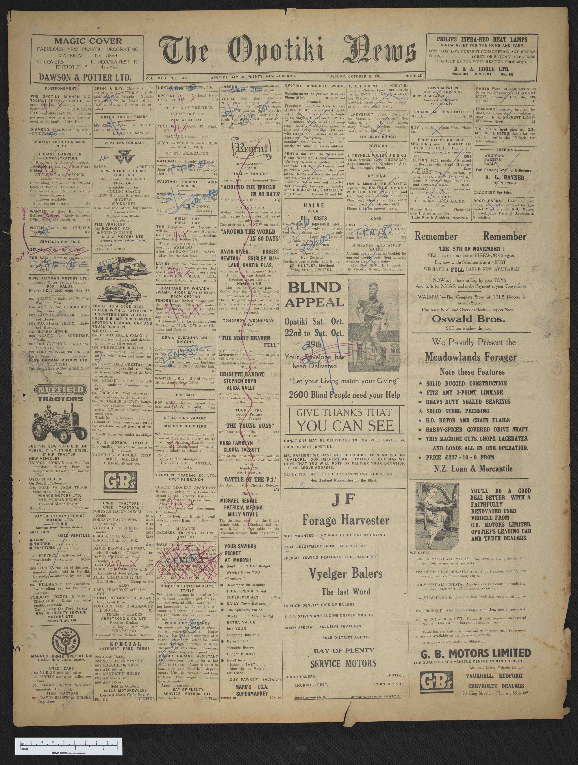 1960-10-18 Opotiki News