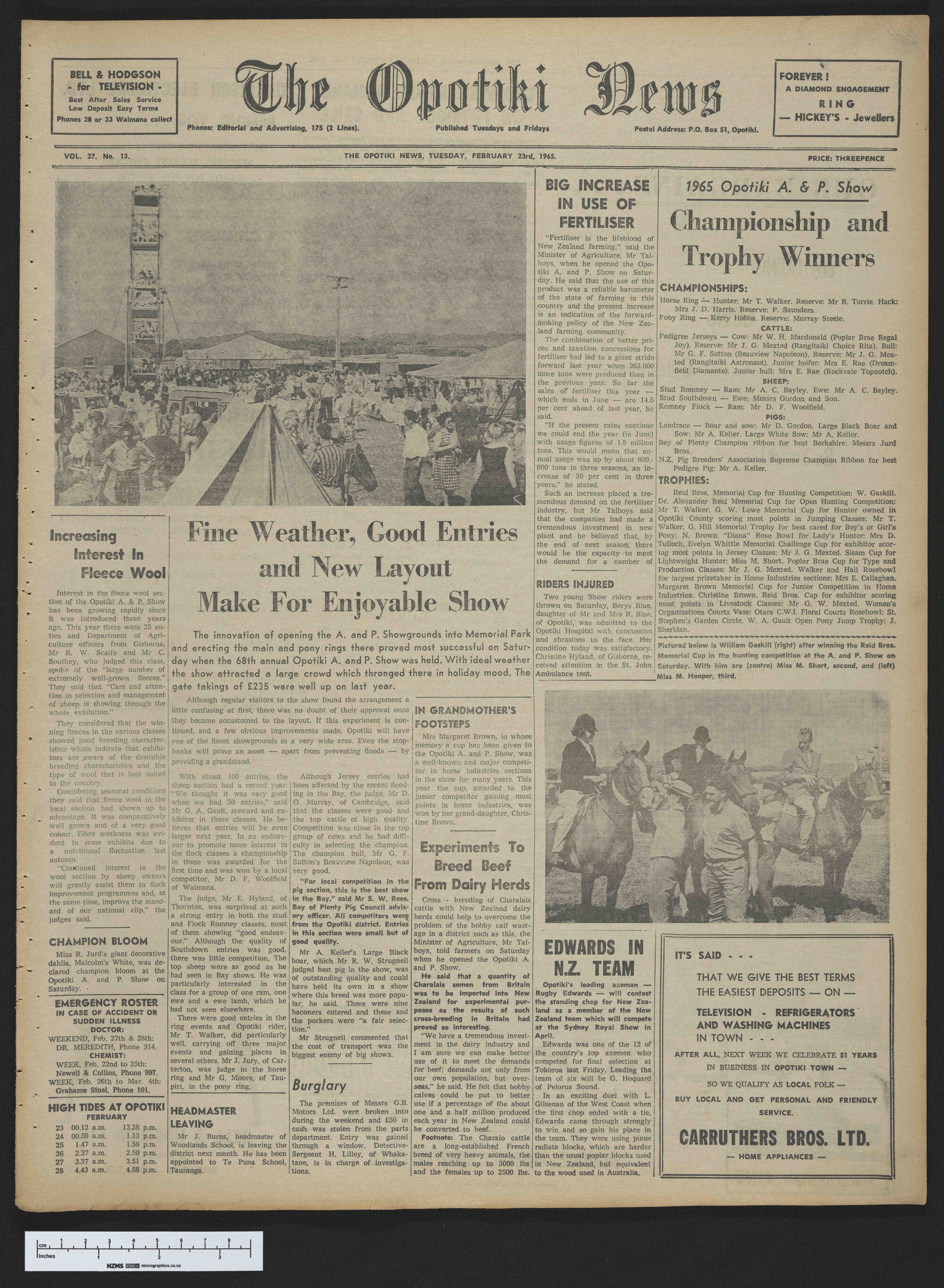 1965-02-23 Opotiki News