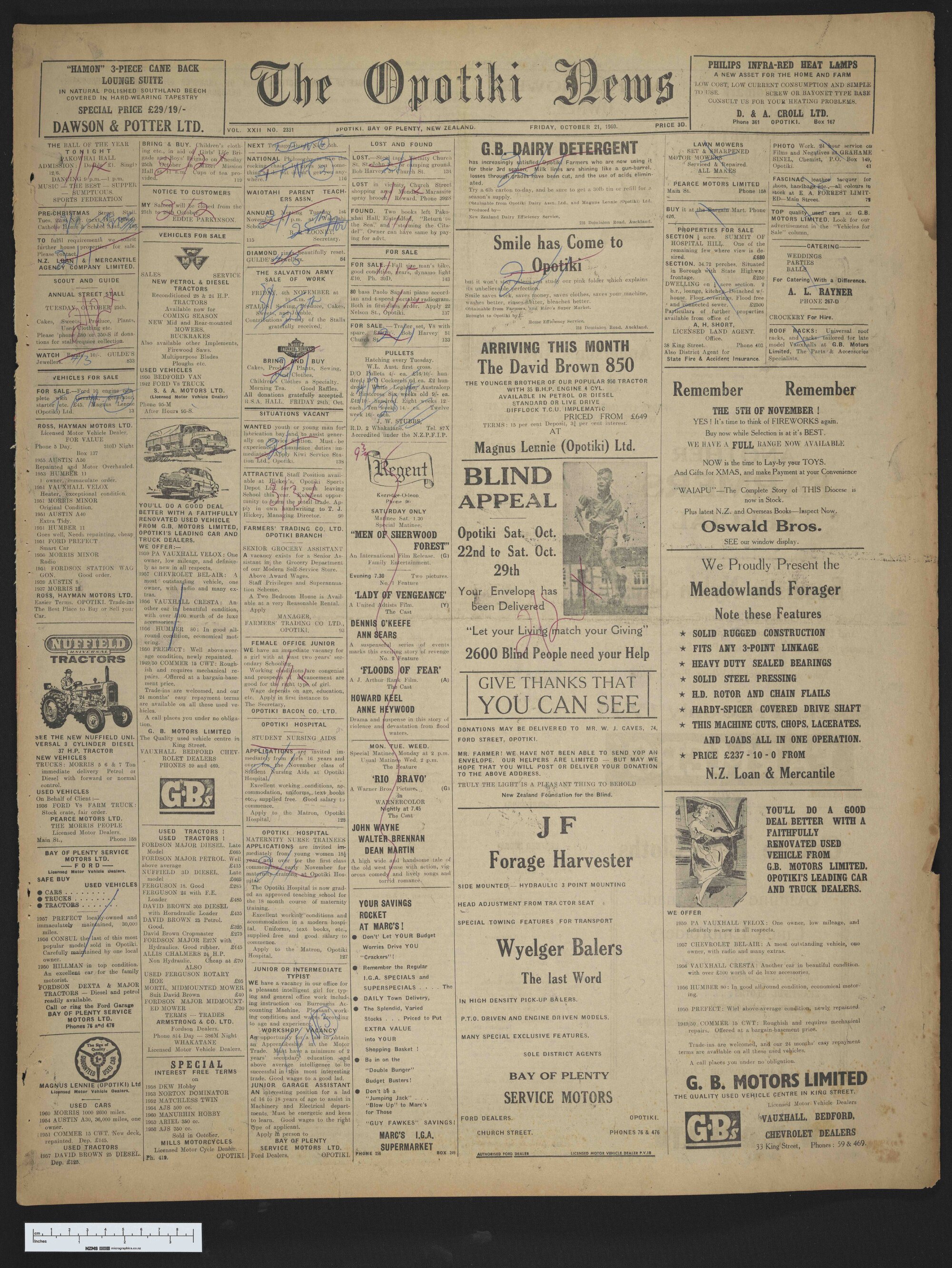 1960-10-21 Opotiki News