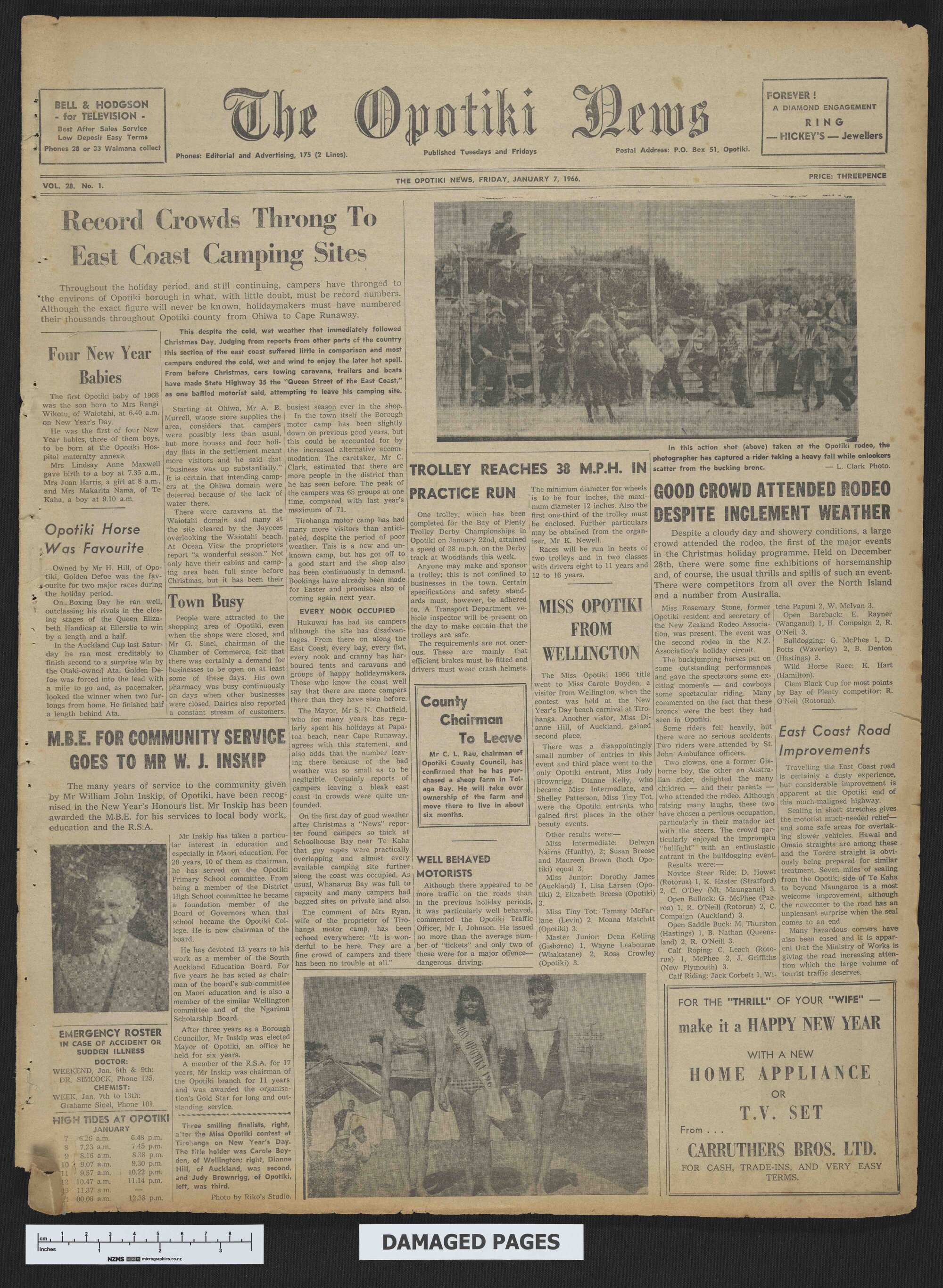 1966-01-07 Opotiki News