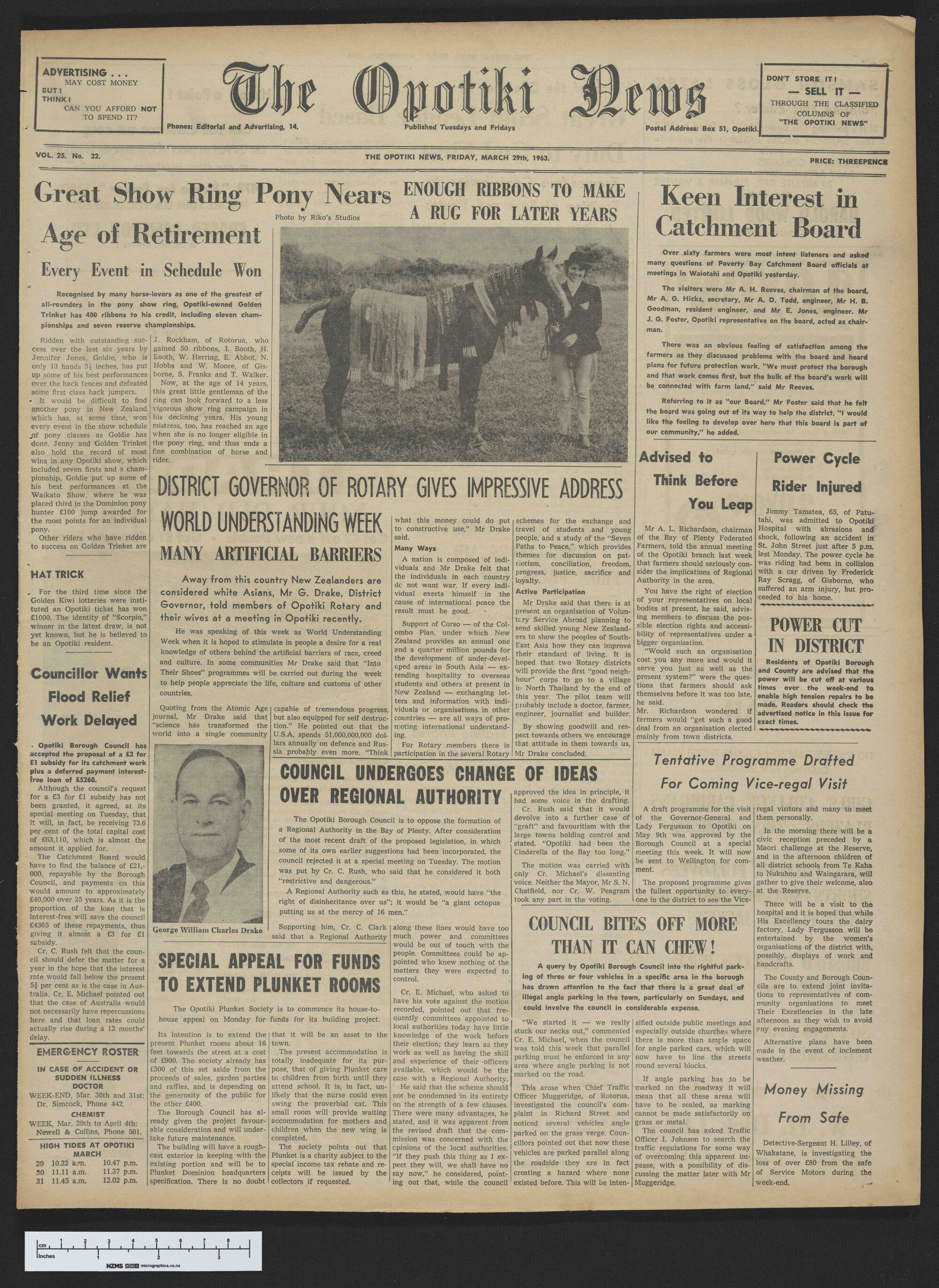 1963-03-29 Opotiki News