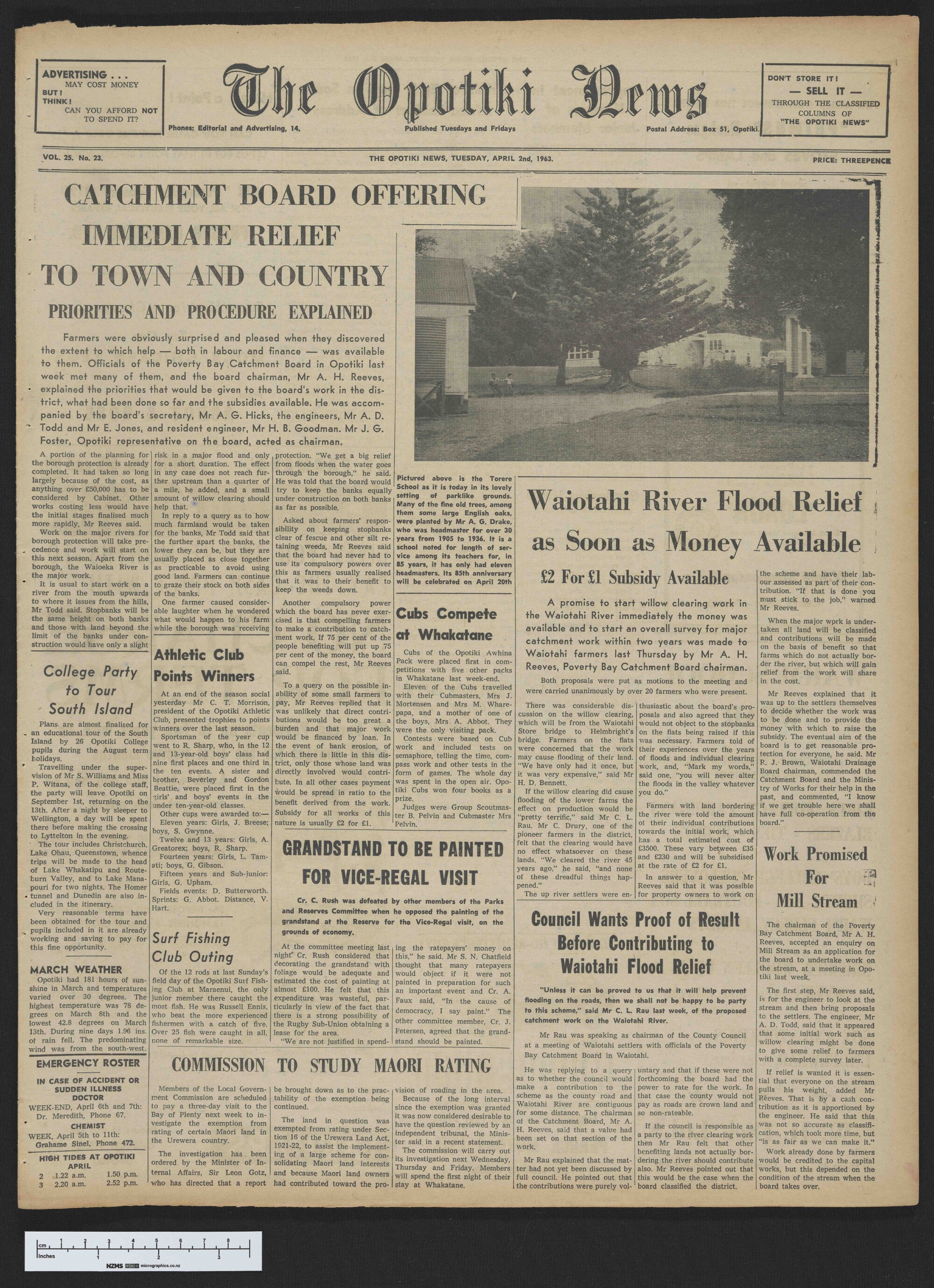 1963-04-02 Opotiki News