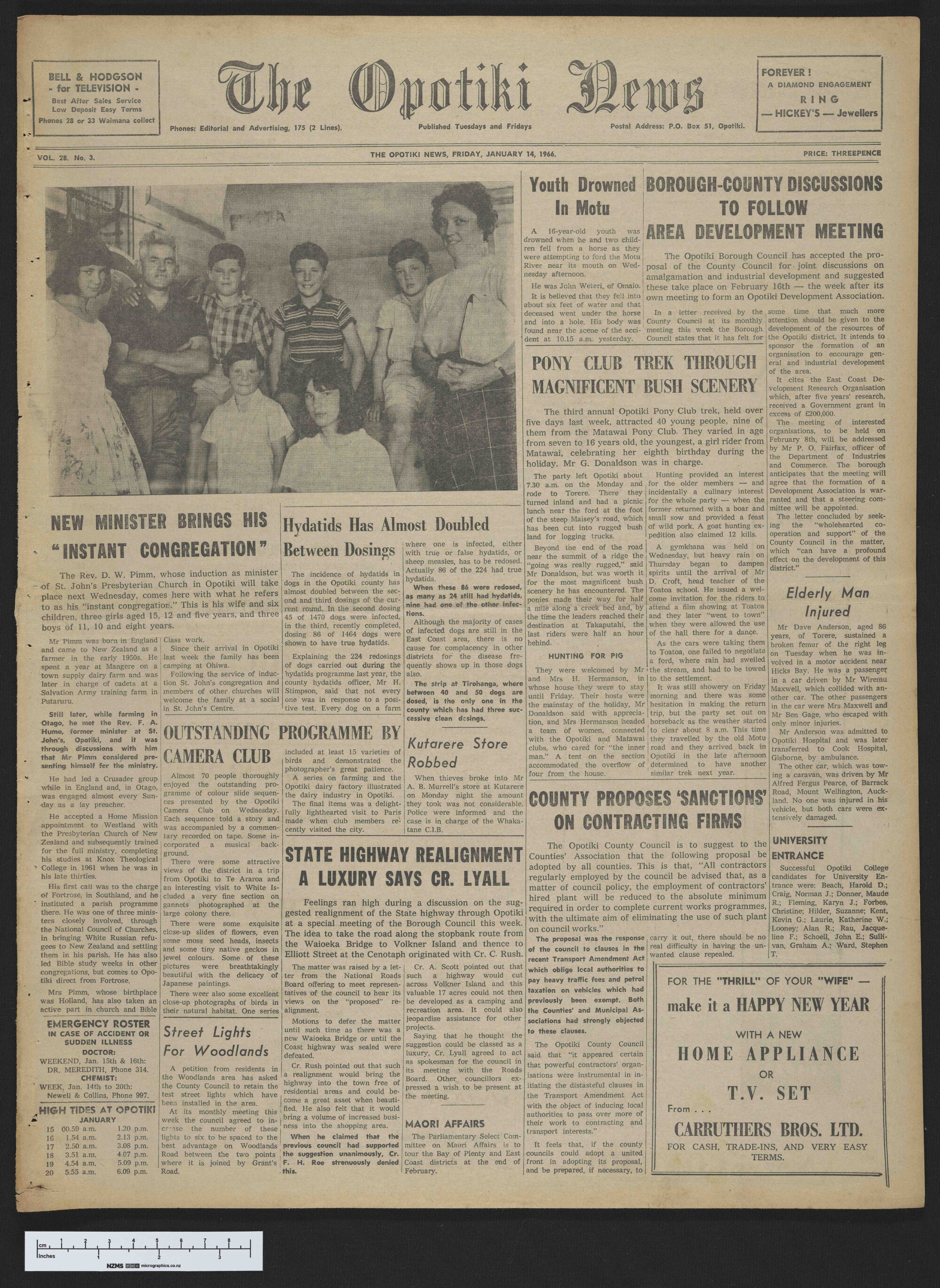 1966-01-14 Opotiki News