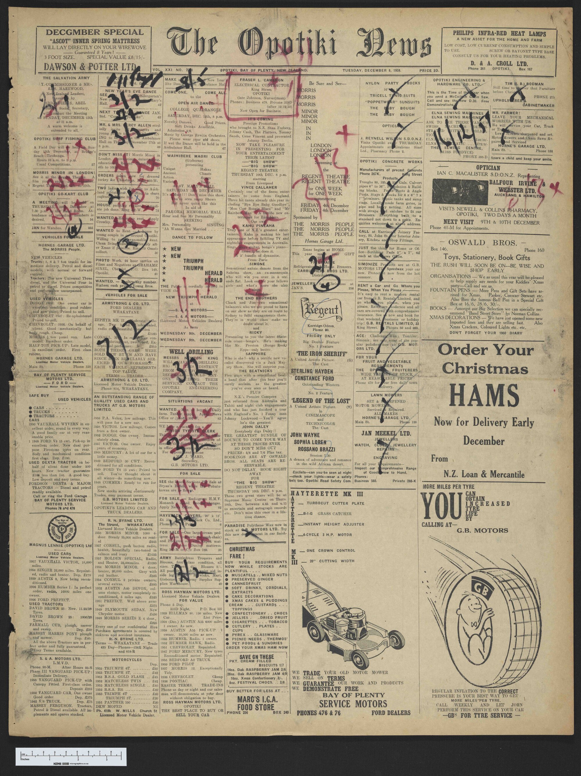 1959-12-08 Opotiki News