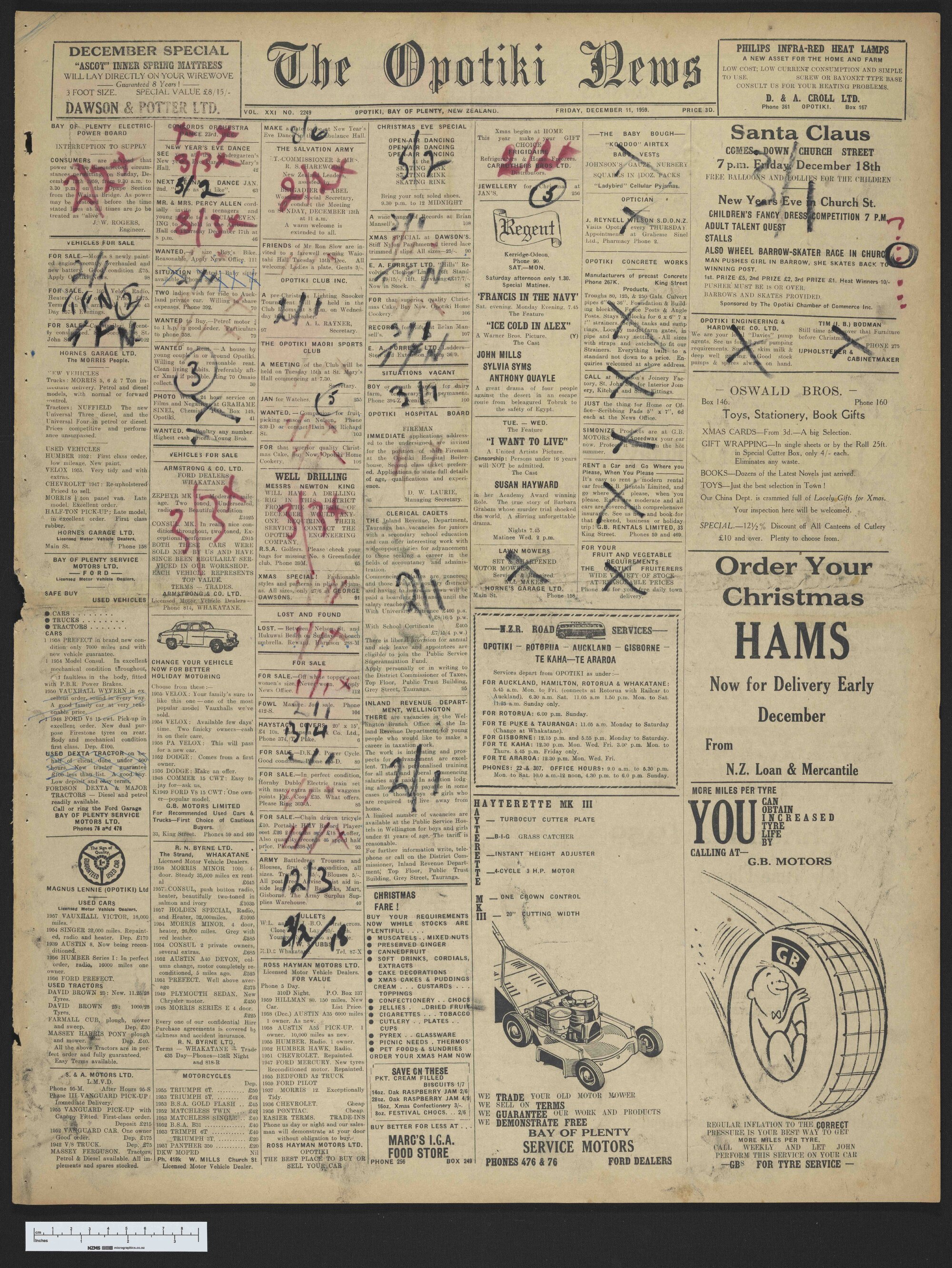 1959-12-11 Opotiki News