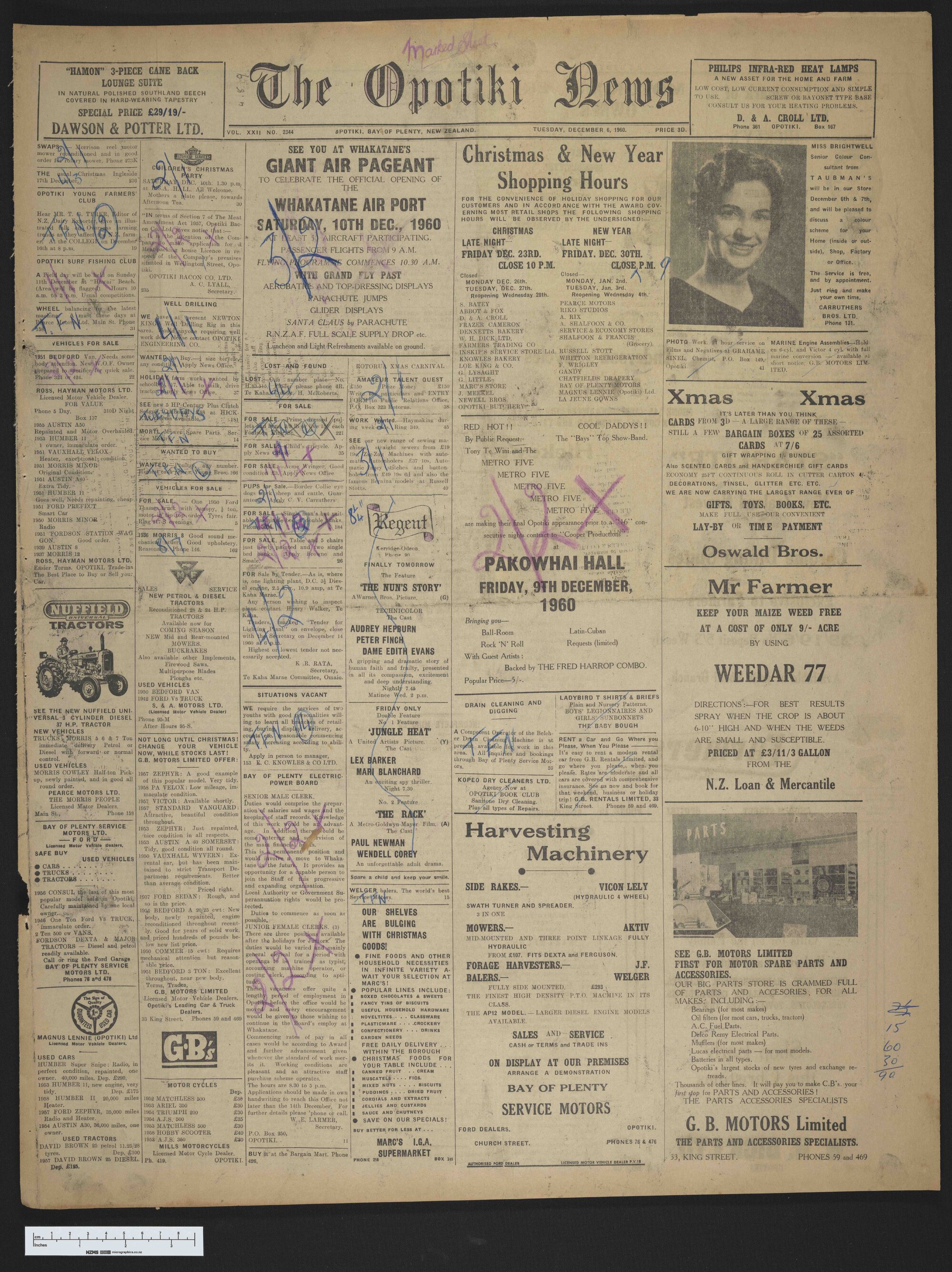 1960-12-06 Opotiki News