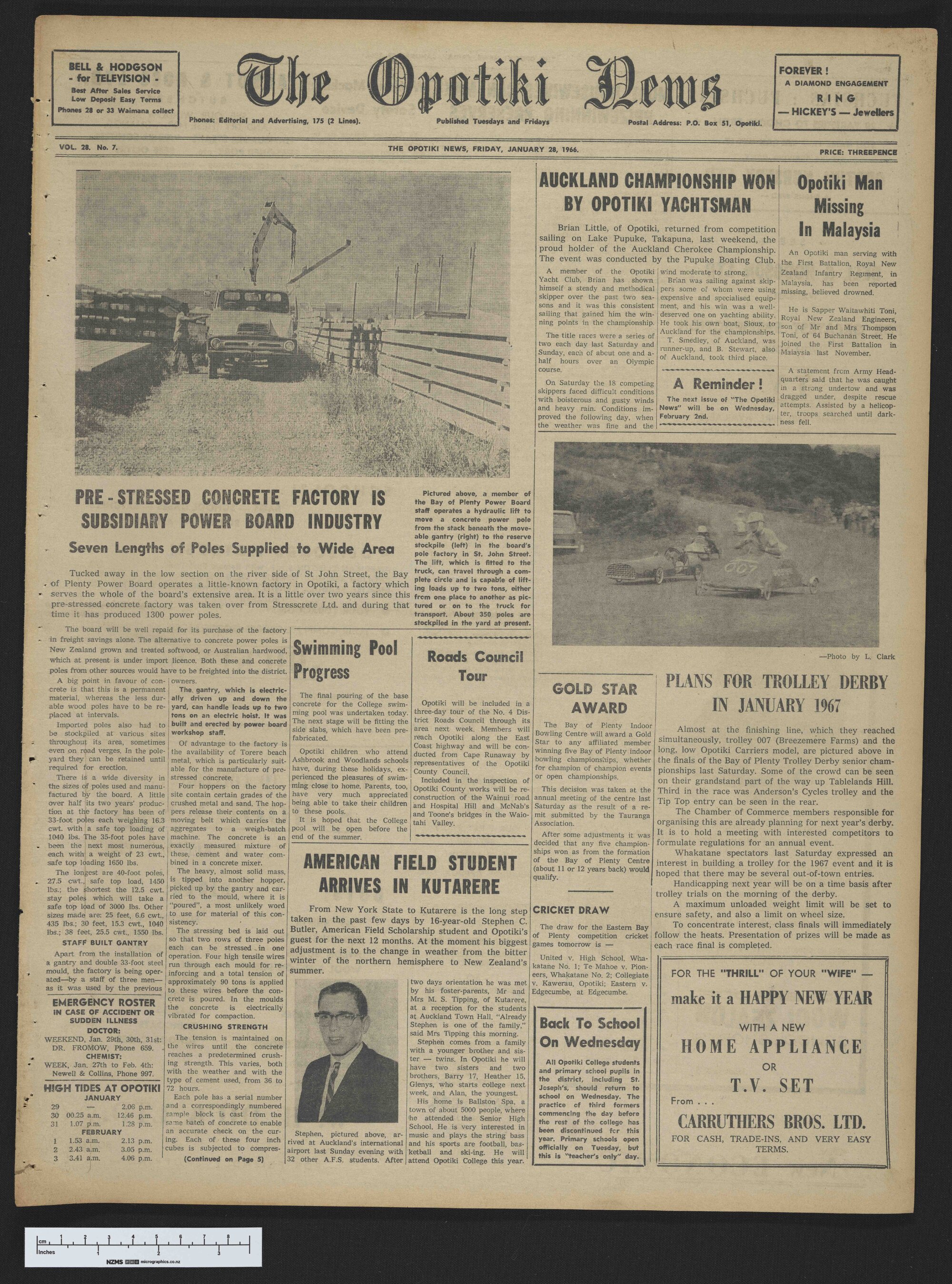 1966-01-28 Opotiki News