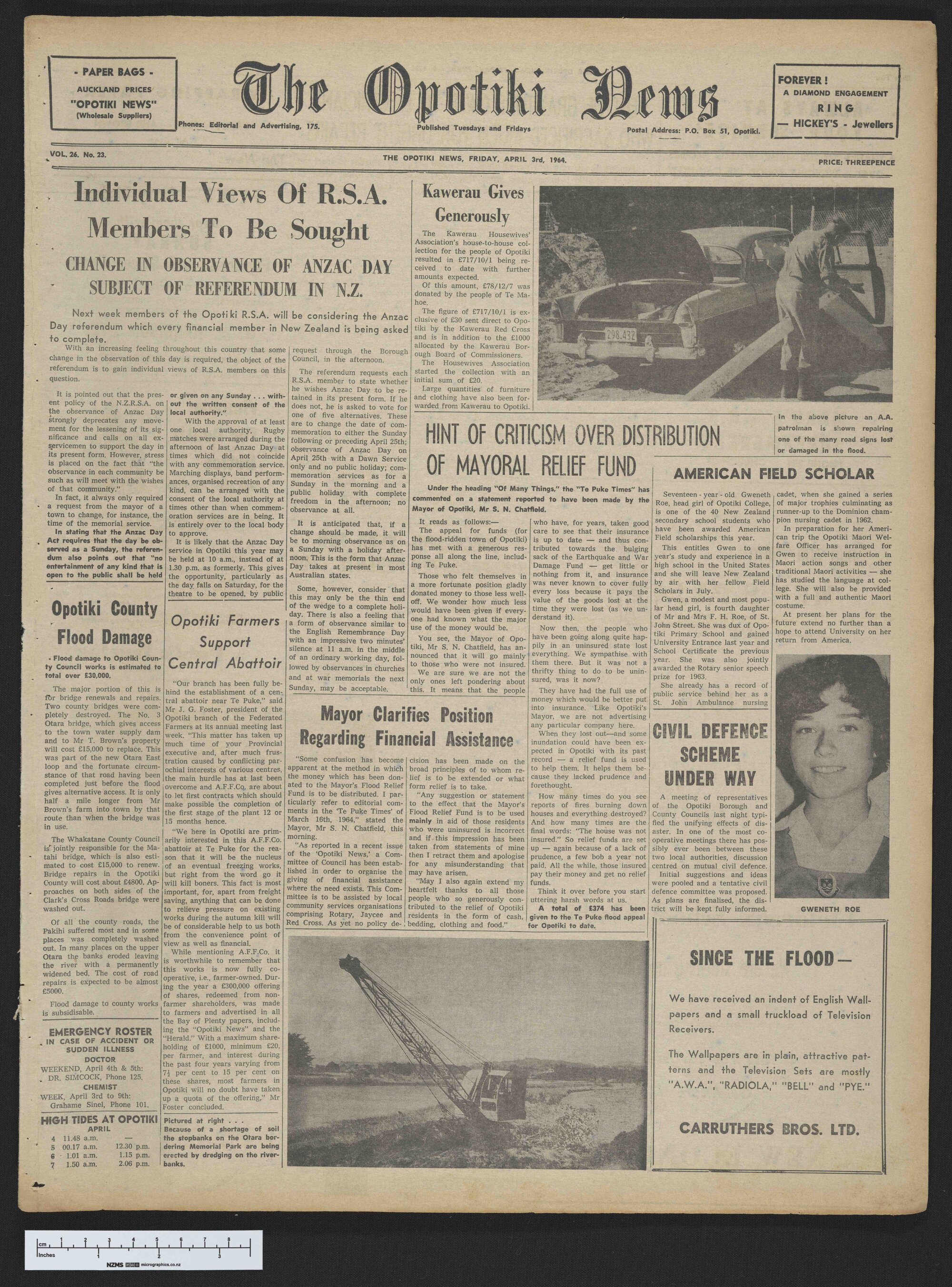 1964-04-03 Opotiki News