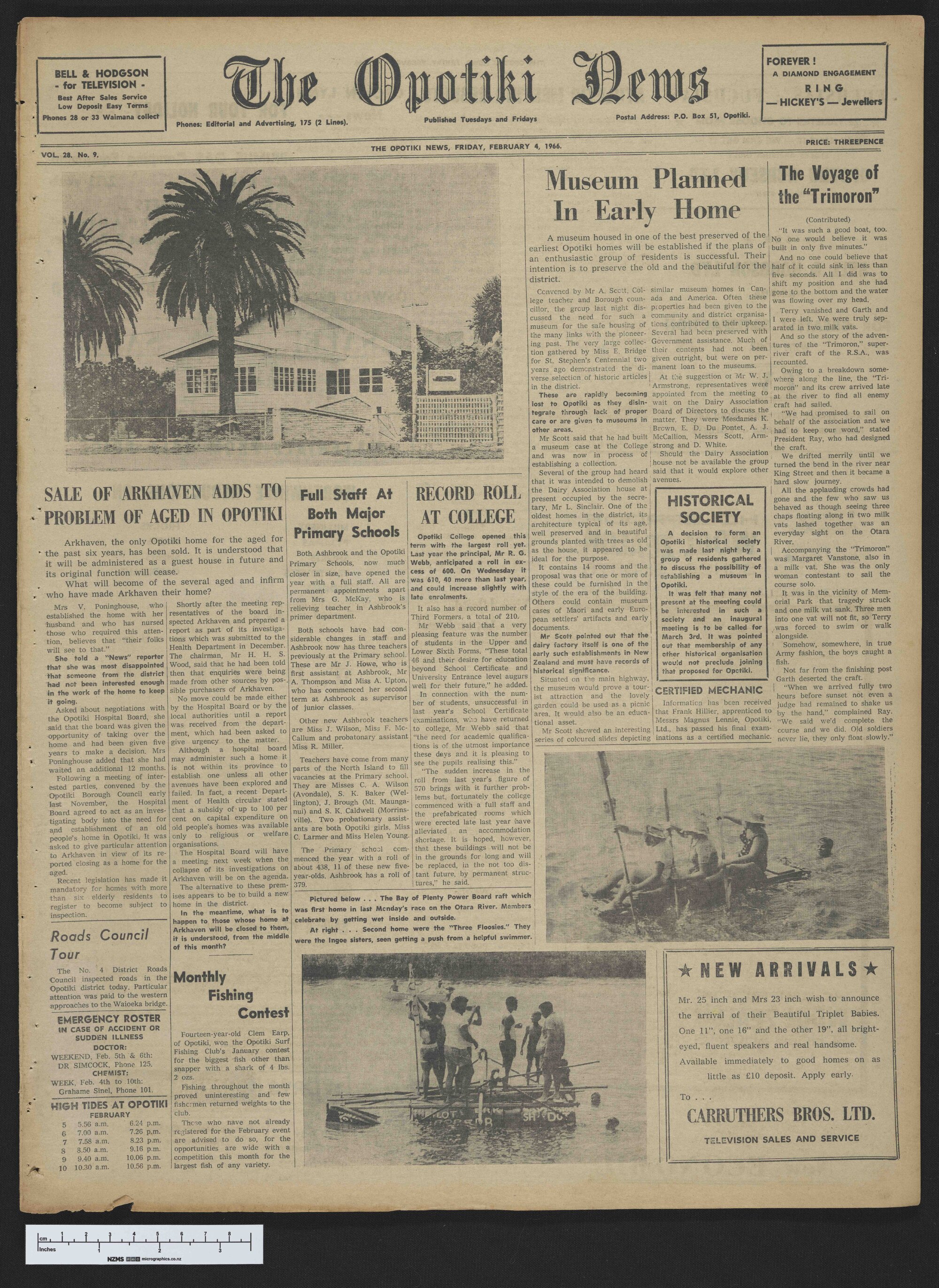 1966-02-04 Opotiki News