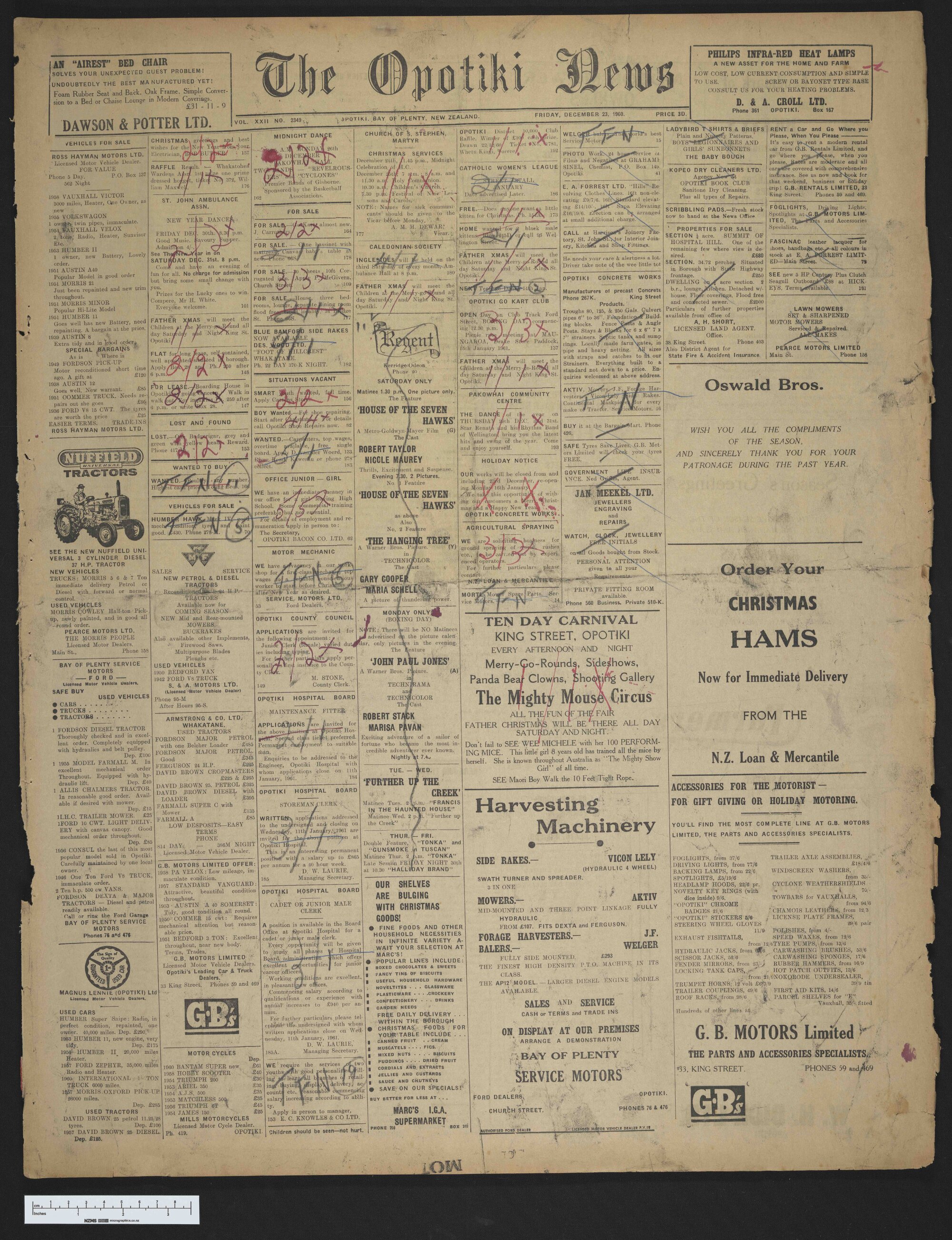 1960-12-23 Opotiki News
