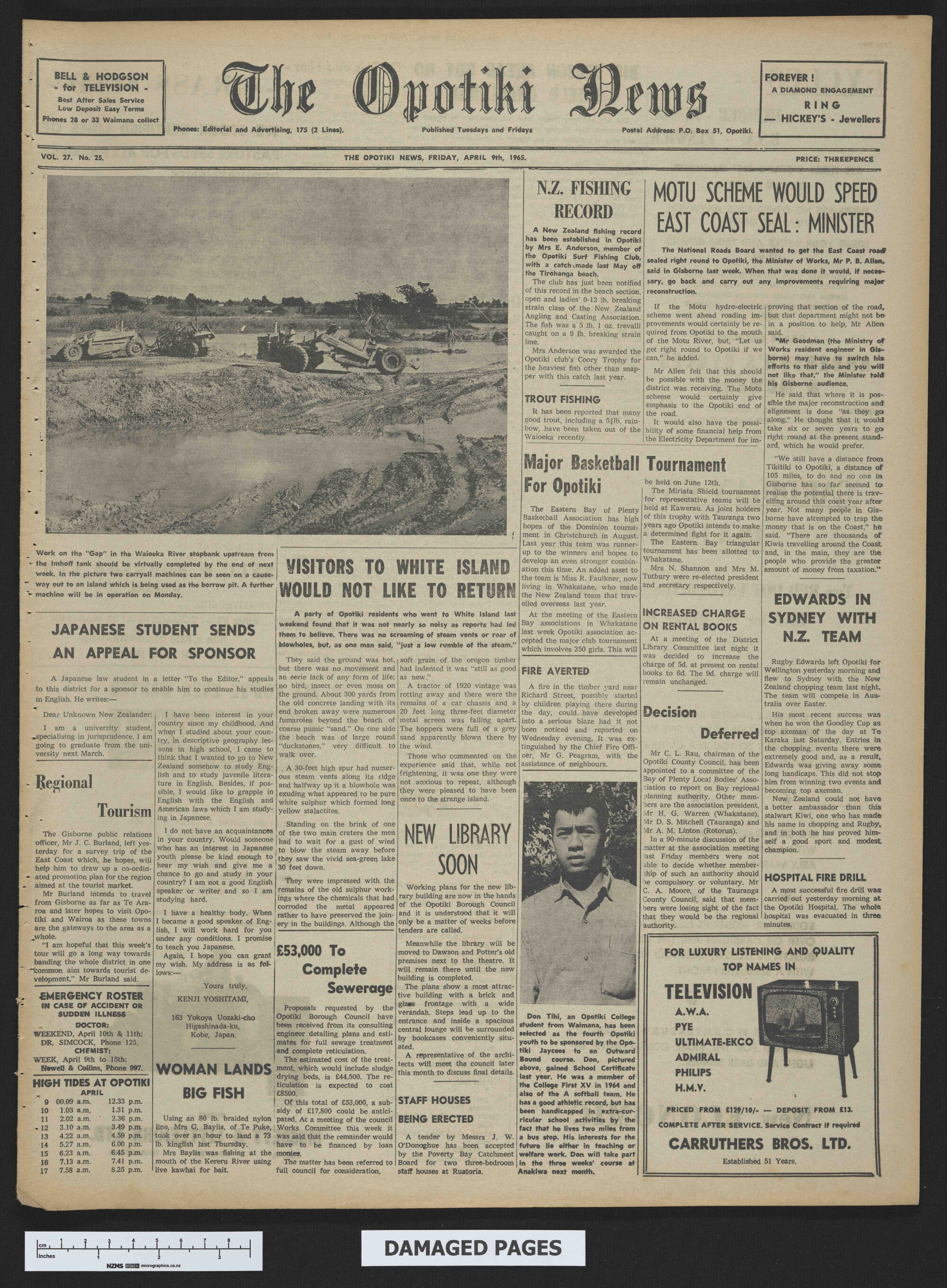 1965-04-09 Opotiki News