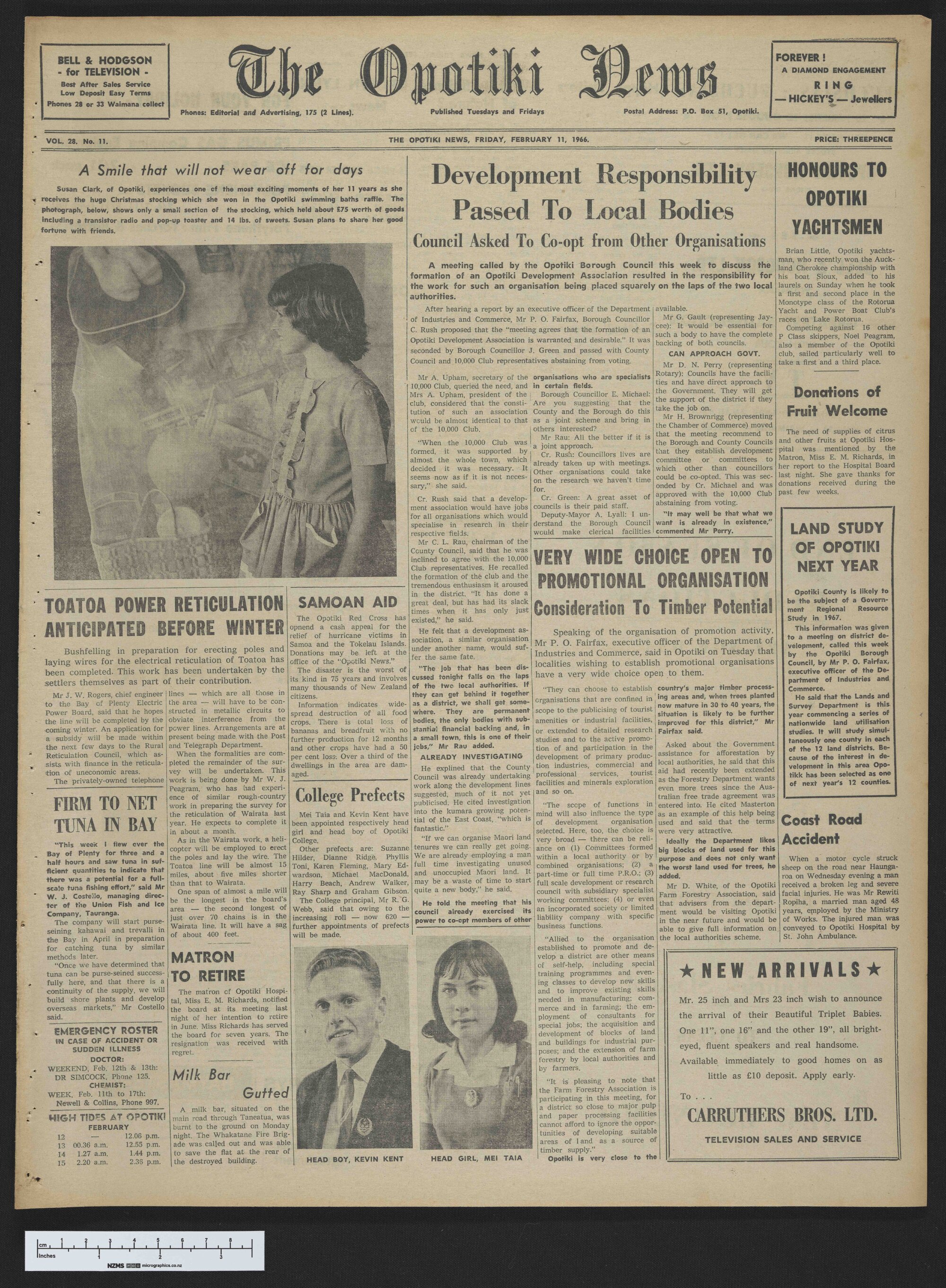 1966-02-11 Opotiki News