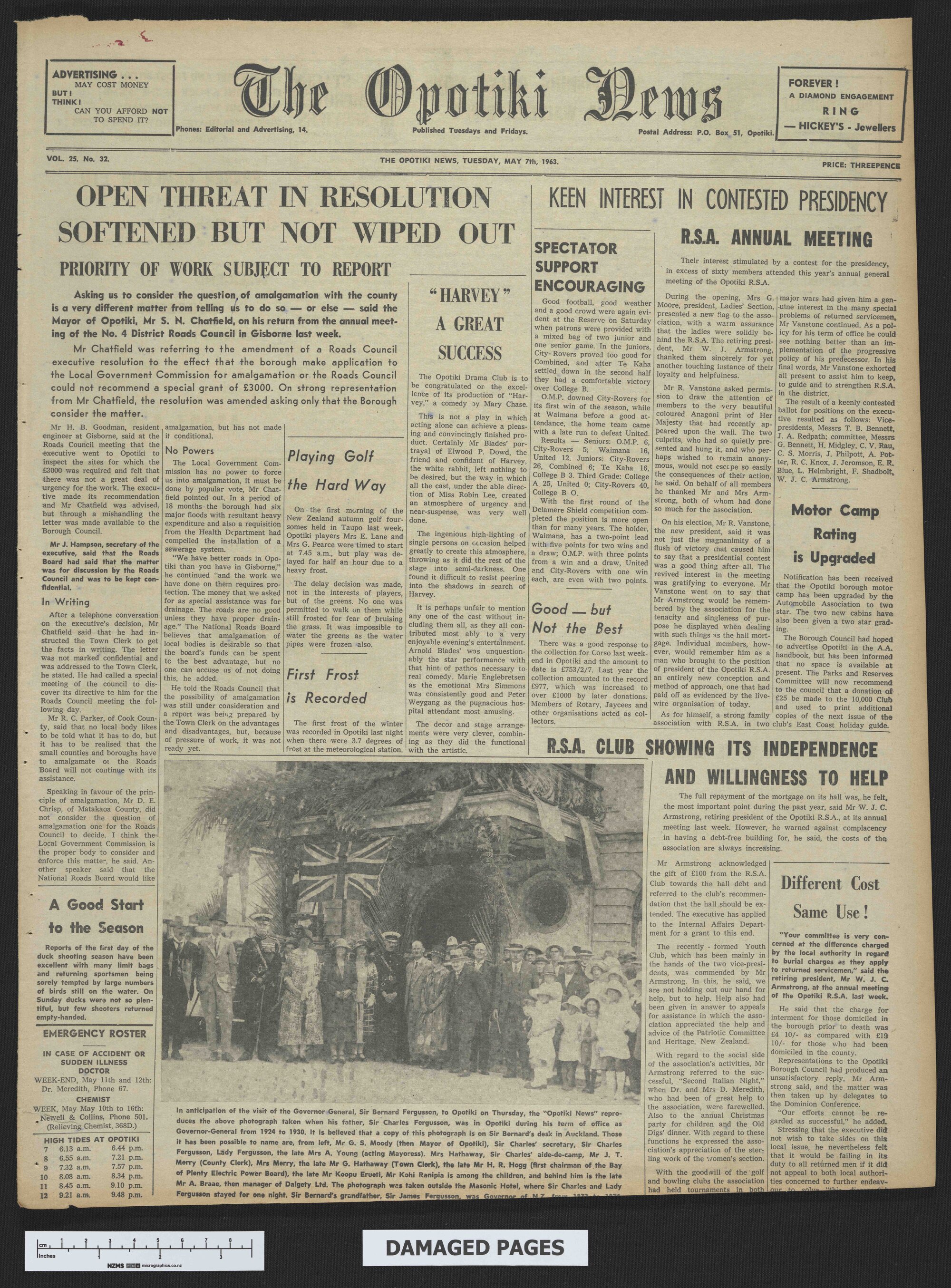 1963-05-07 Opotiki News